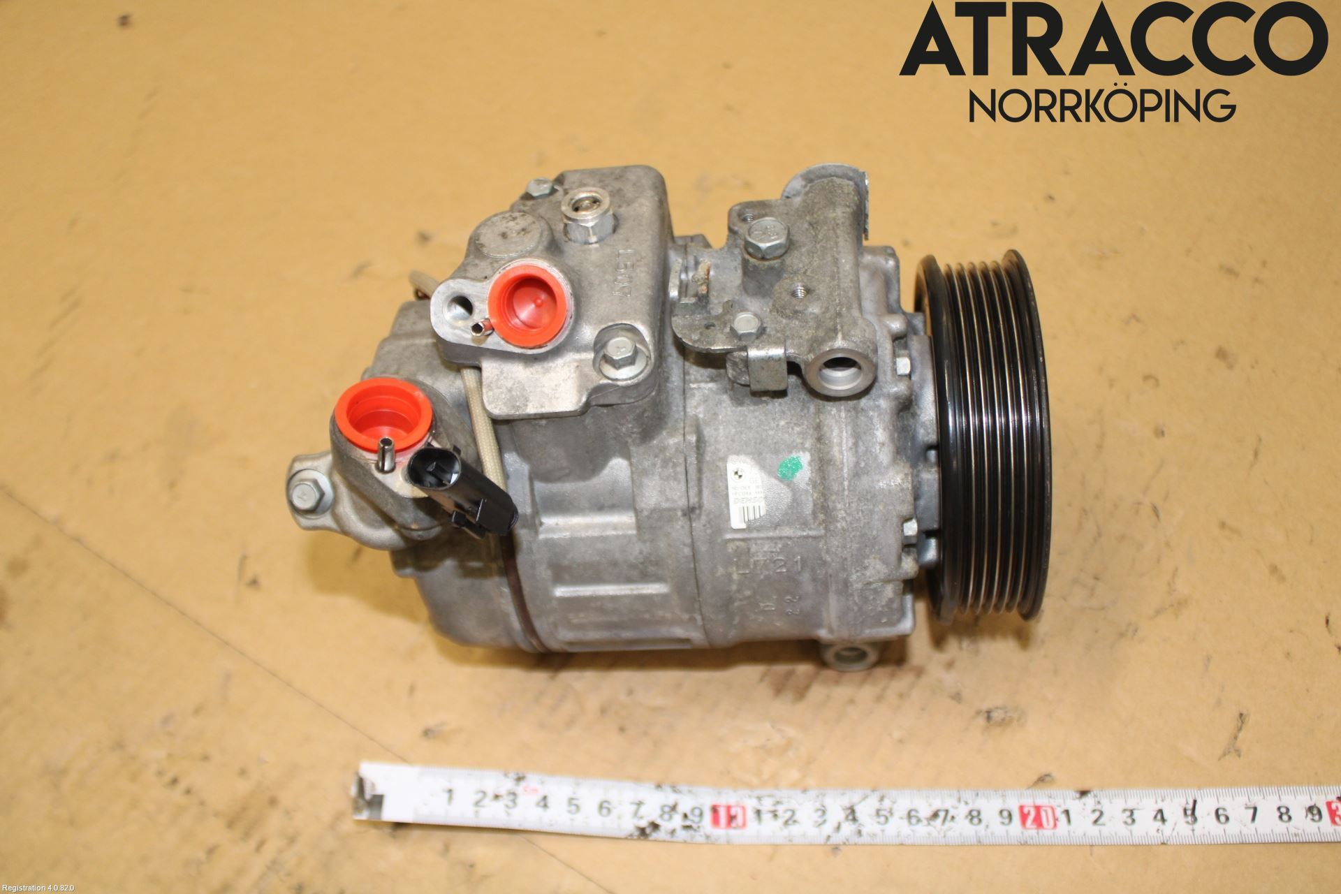 BMW 5 E60/61 Sed/Tou 02-10 Varme Ac Kompressor