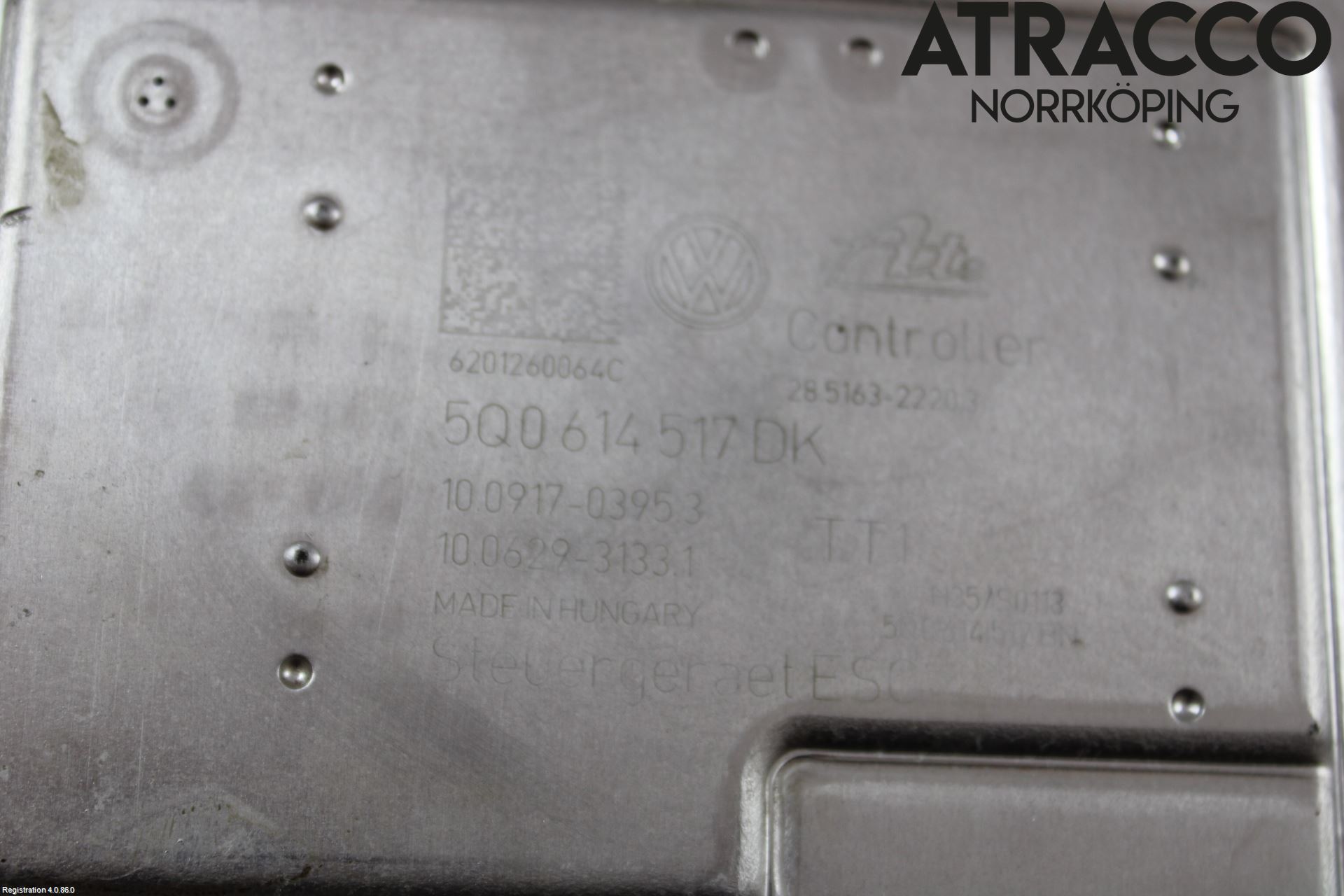 Volkswagen VW GOLF / E-GOLF VII 13-20 Abs Hydraulikkaggregat
