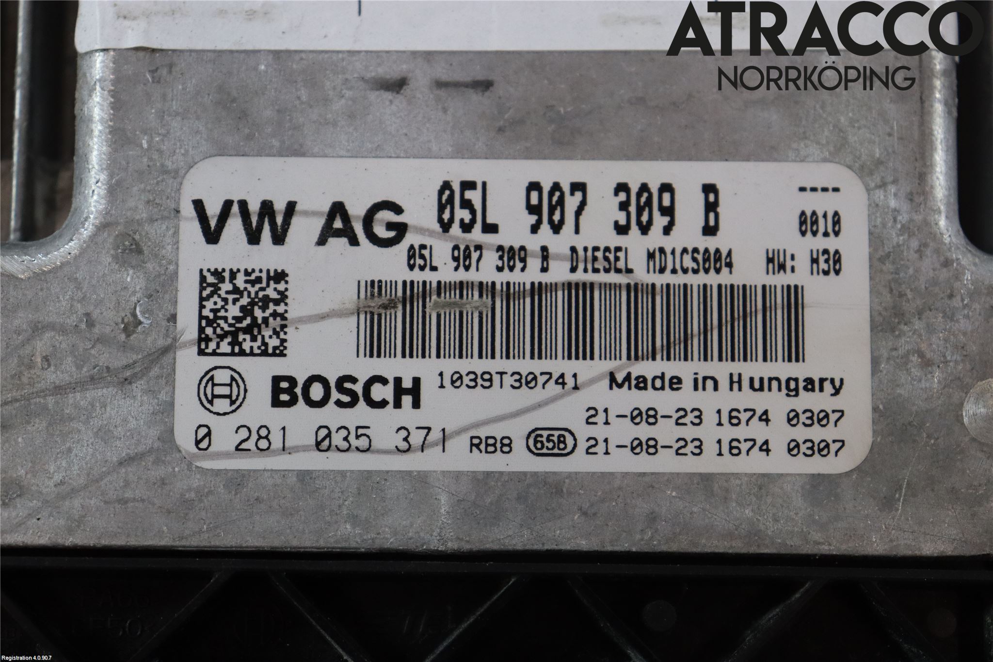Volkswagen VW T-ROC 18- Styreenhet Dieselpumpe