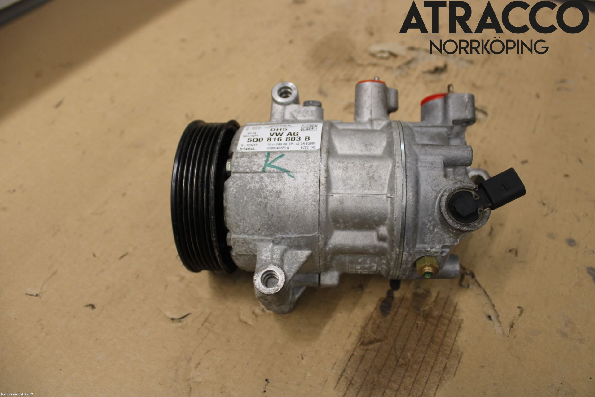 Volkswagen VW TIGUAN 16-24 Varme Ac Kompressor