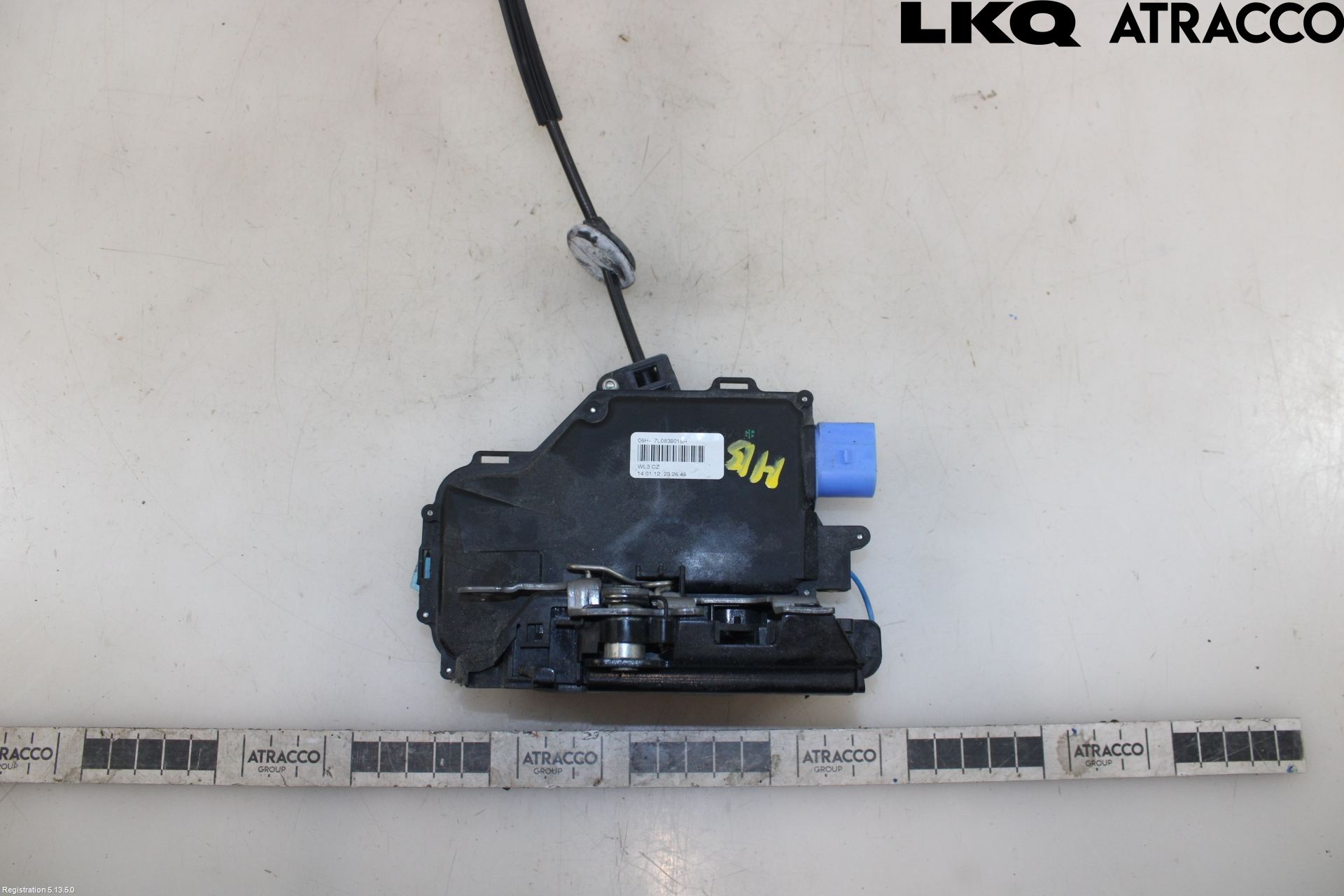 Volkswagen VW TOURAN 10-15 Dørlås - Låsekasse