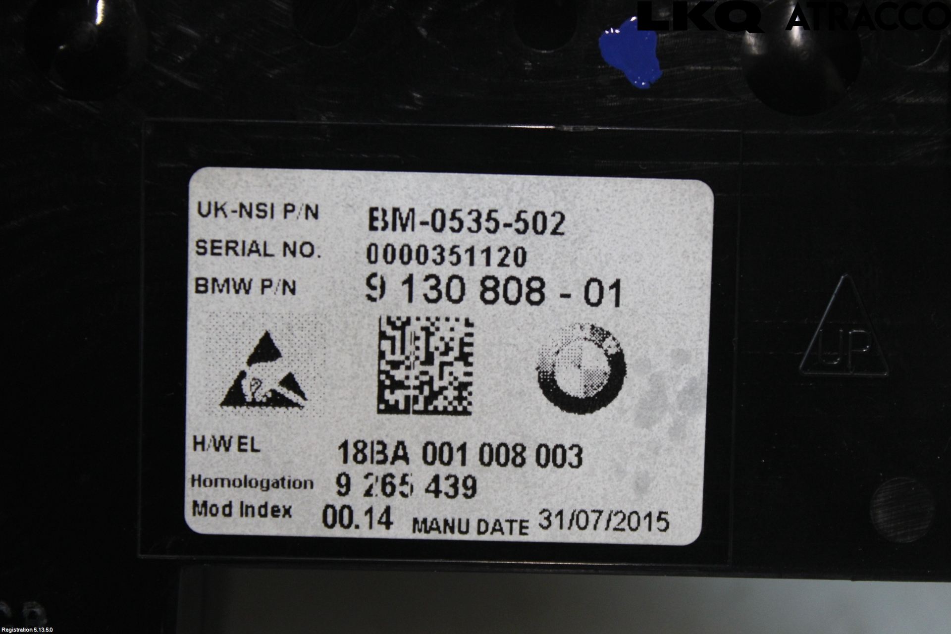 Mini ONE/COOPER 5DR F55 14-24 Instr Kombinert
