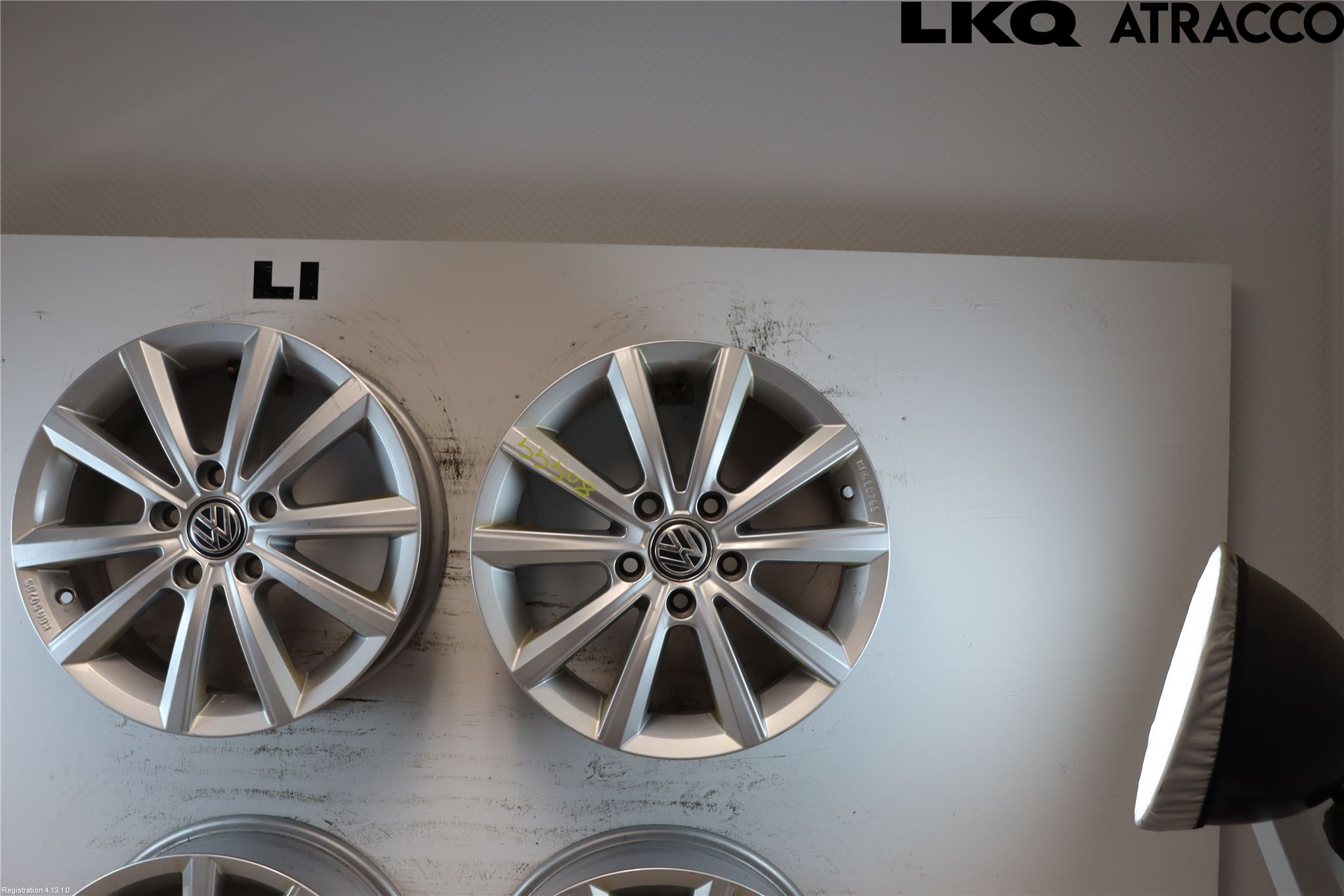 Volkswagen VW GOLF SPORTSVAN 15-20 Felg Aluminium Sett 4Stk