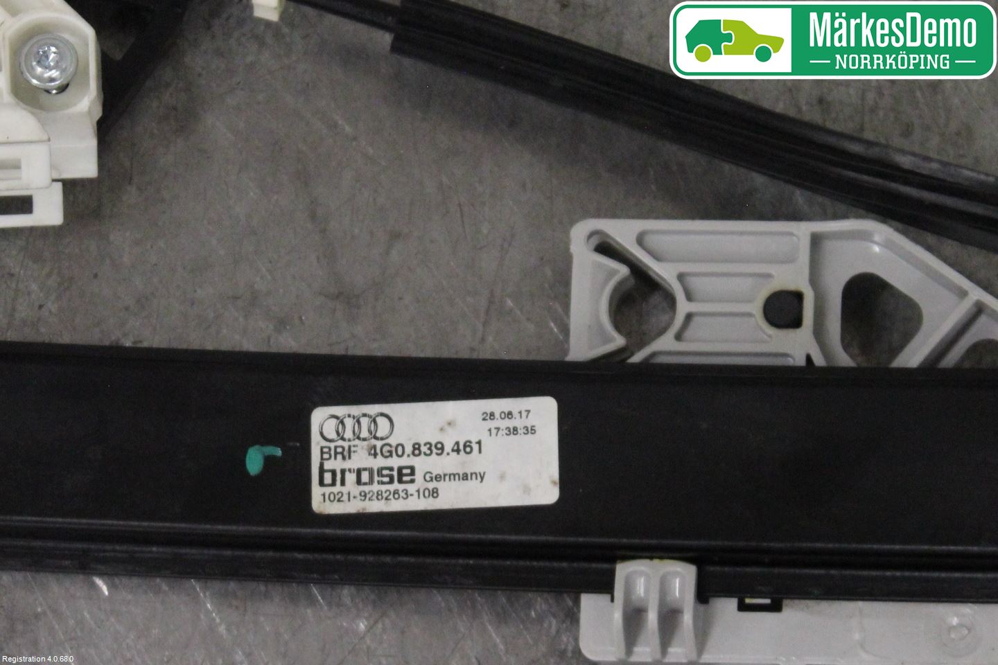 Audi A6/S6 4G 11-18 Vindusheis El Komp
