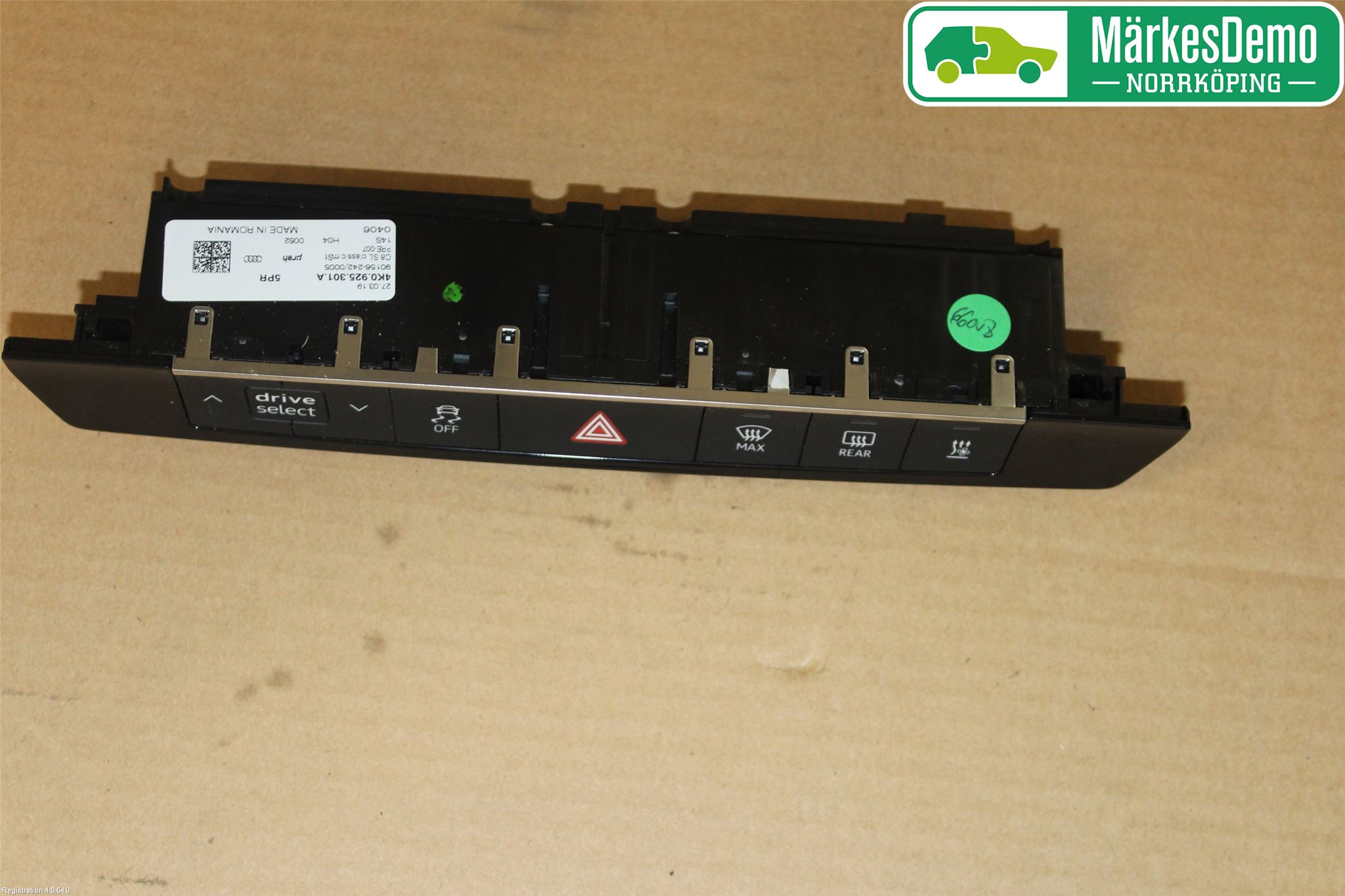 Audi A6 F2/C8 19- Bryter Multifunksjon