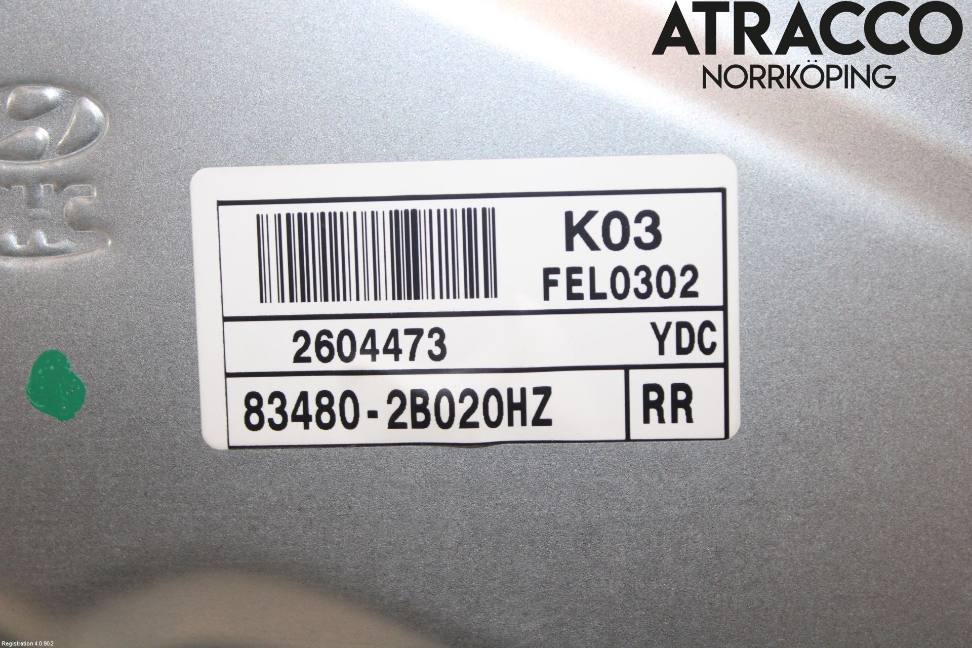 Hyundai SANTA FE  06-12 Vindusheis El Komp