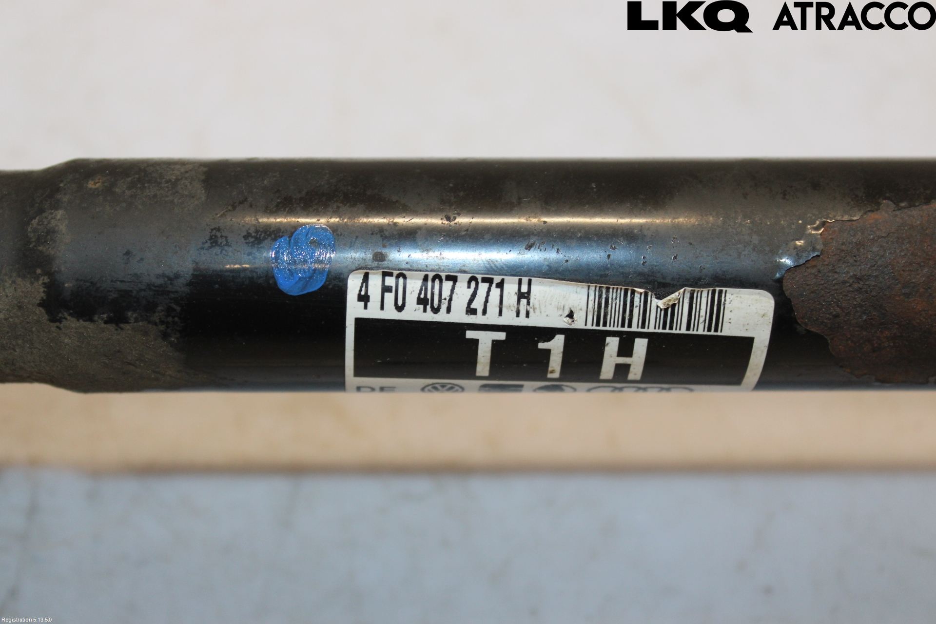 Audi A6/S6     05-11 Drivaksel Foran Kompl Venstre
