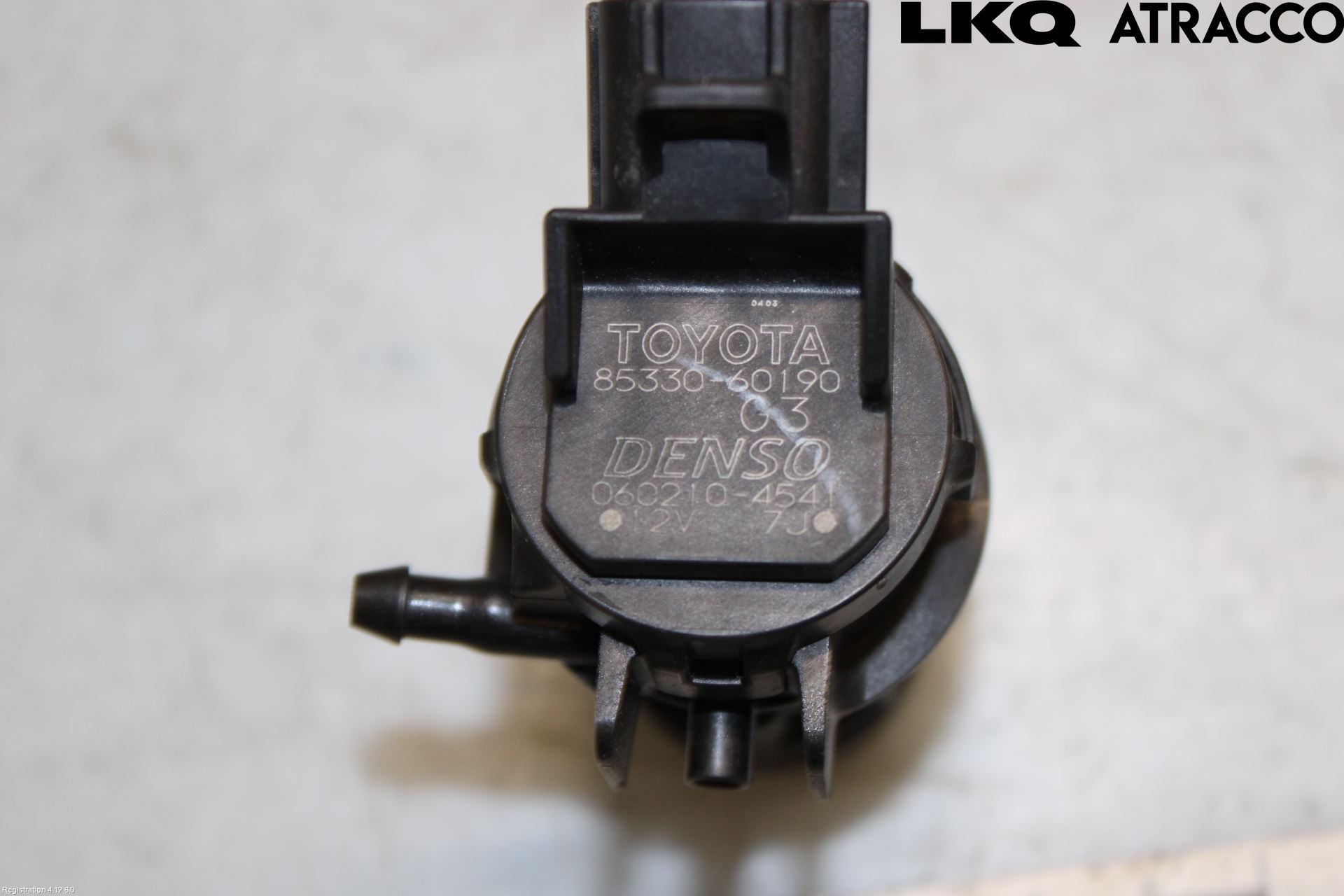 Toyota PRIUS NWH20 04-08 Spylerpumpe Frontrute