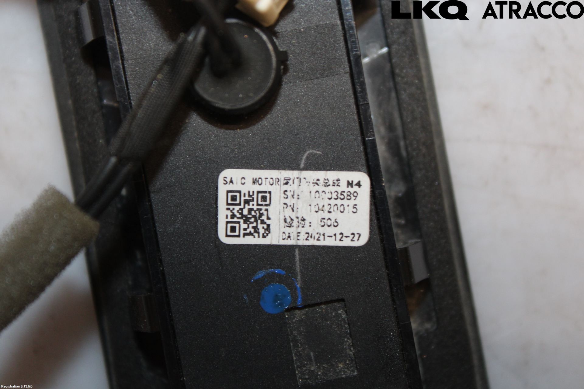 MG MARVEL R 22- Bakluke Handtak Ytre