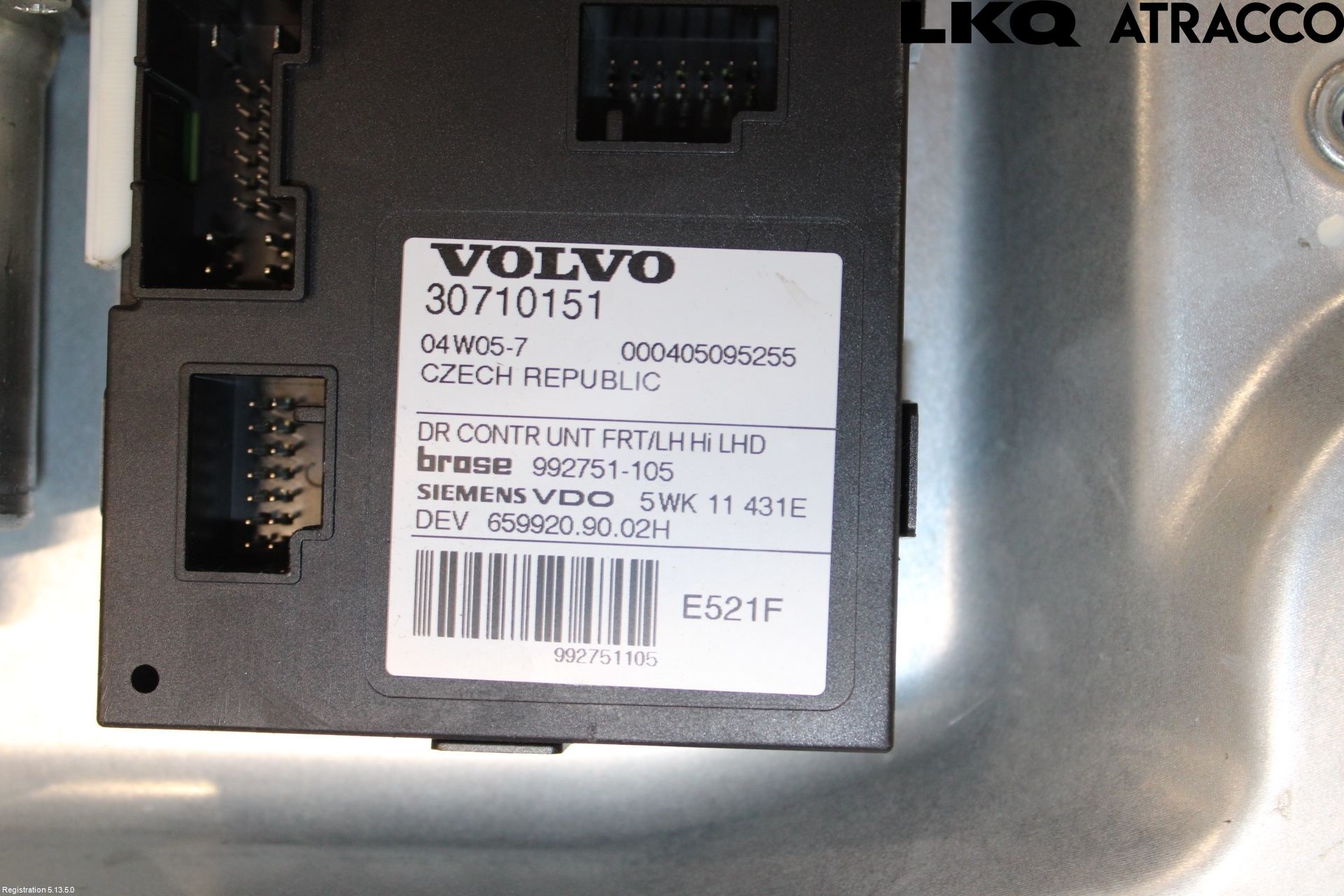 Volvo S40 04-07 Vindusheis El Komp