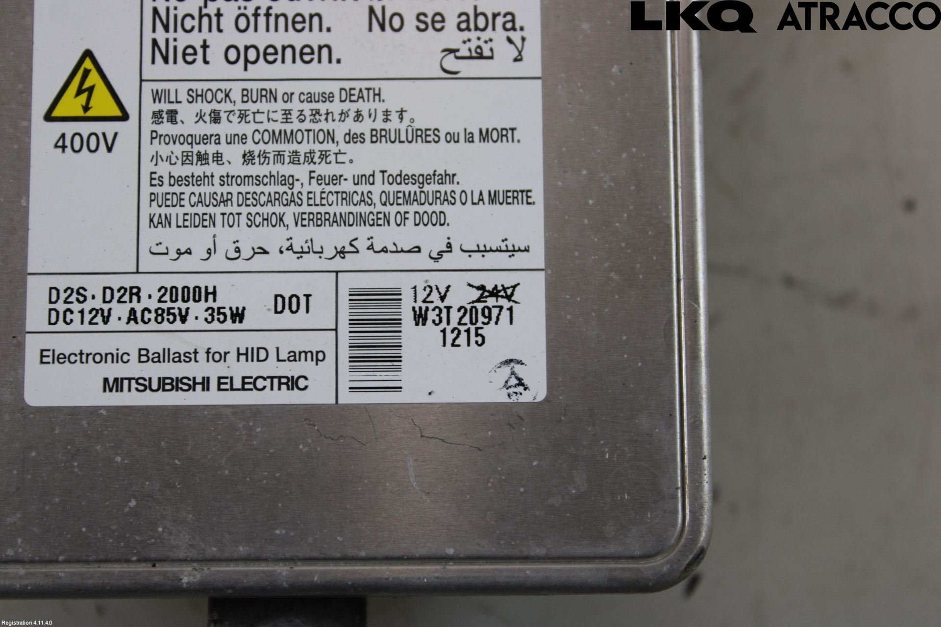 Mitsubishi ASX 10-22 Styreenhet Xenon