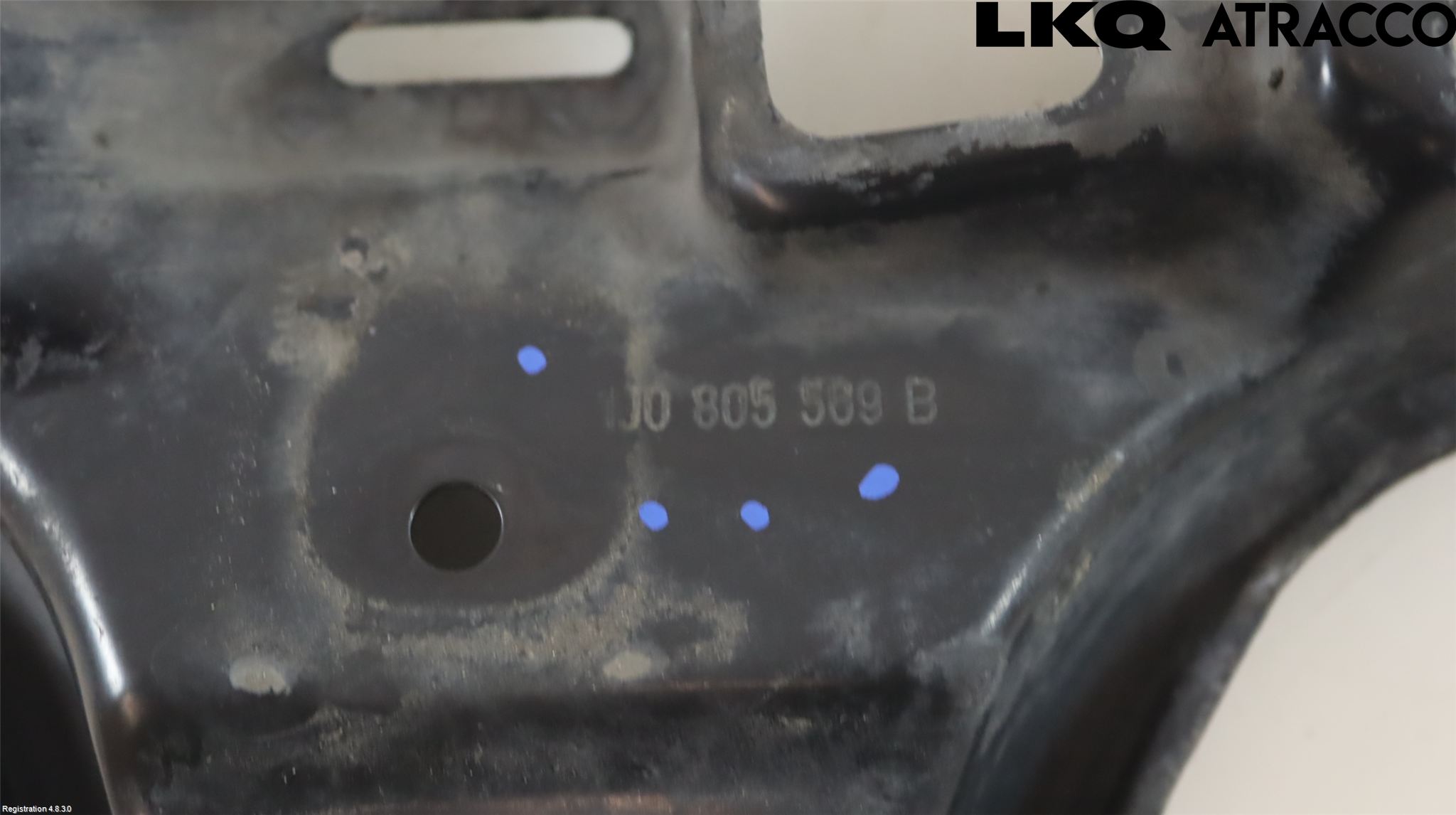 Volkswagen VW GOLF IV 98-06 Panserlåsplate-Bjelke