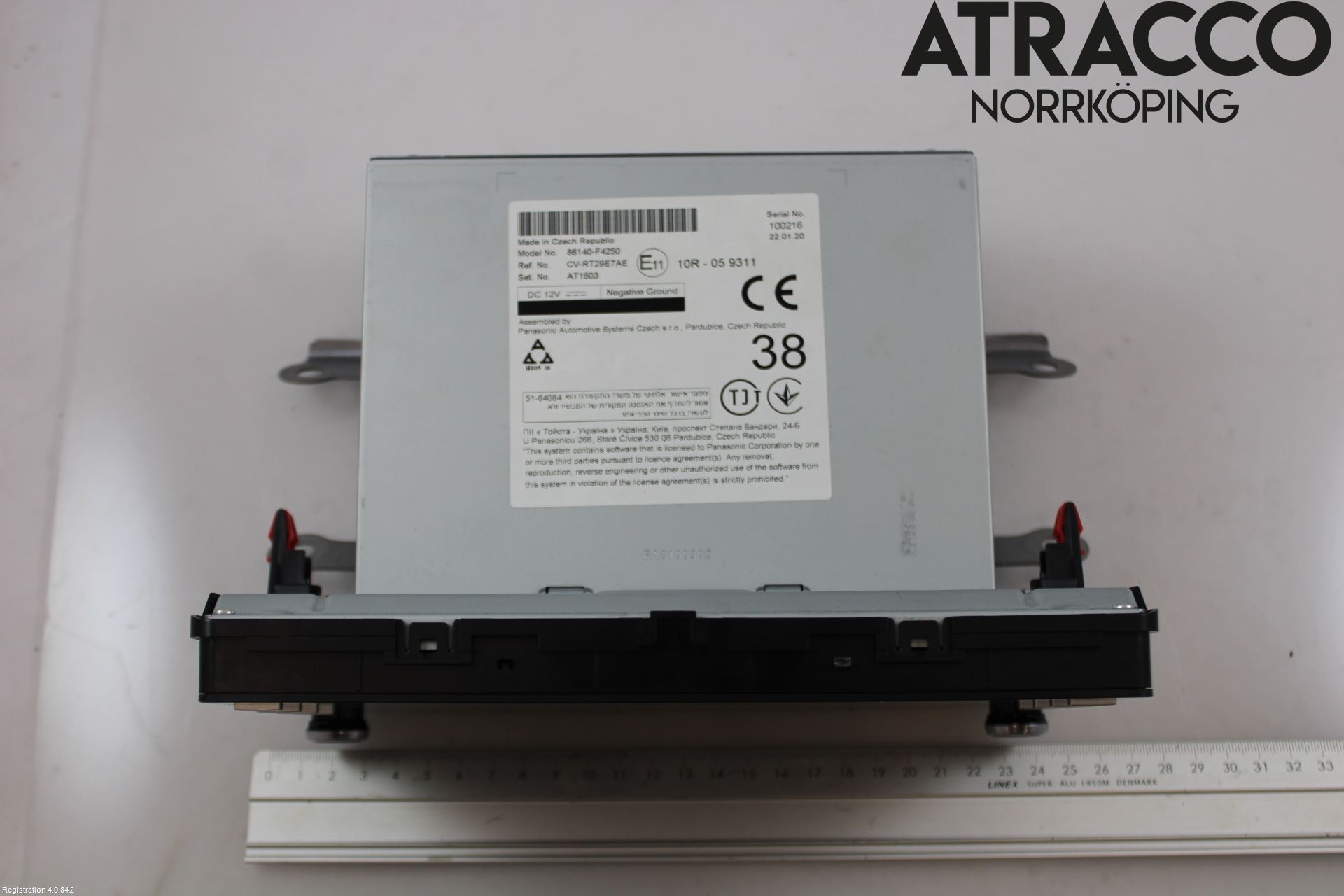 Toyota C-HR 16-23 Stereo Radio Med Cd