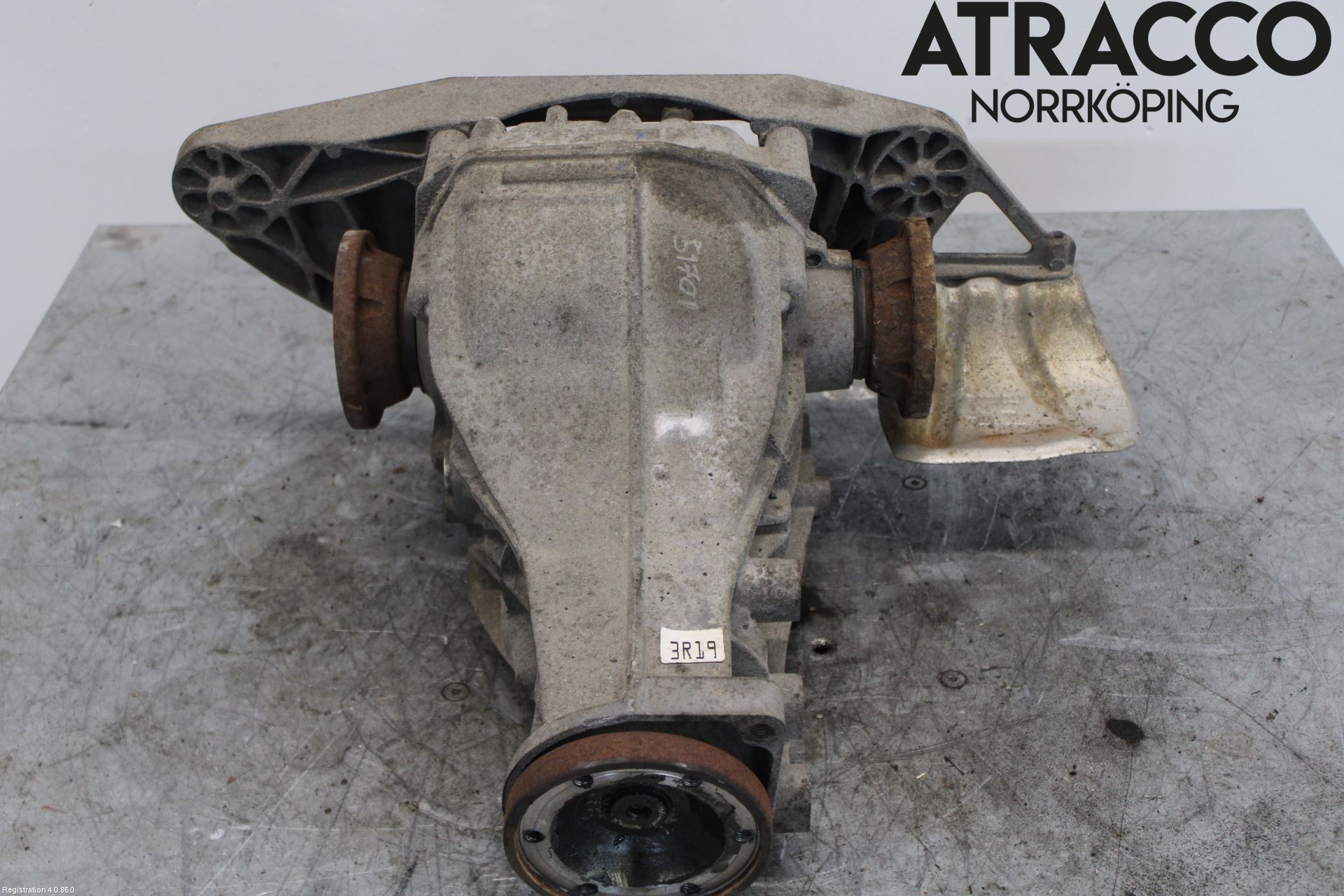 Audi A4 12-15 Bakaksel Kardang Bak -Diff