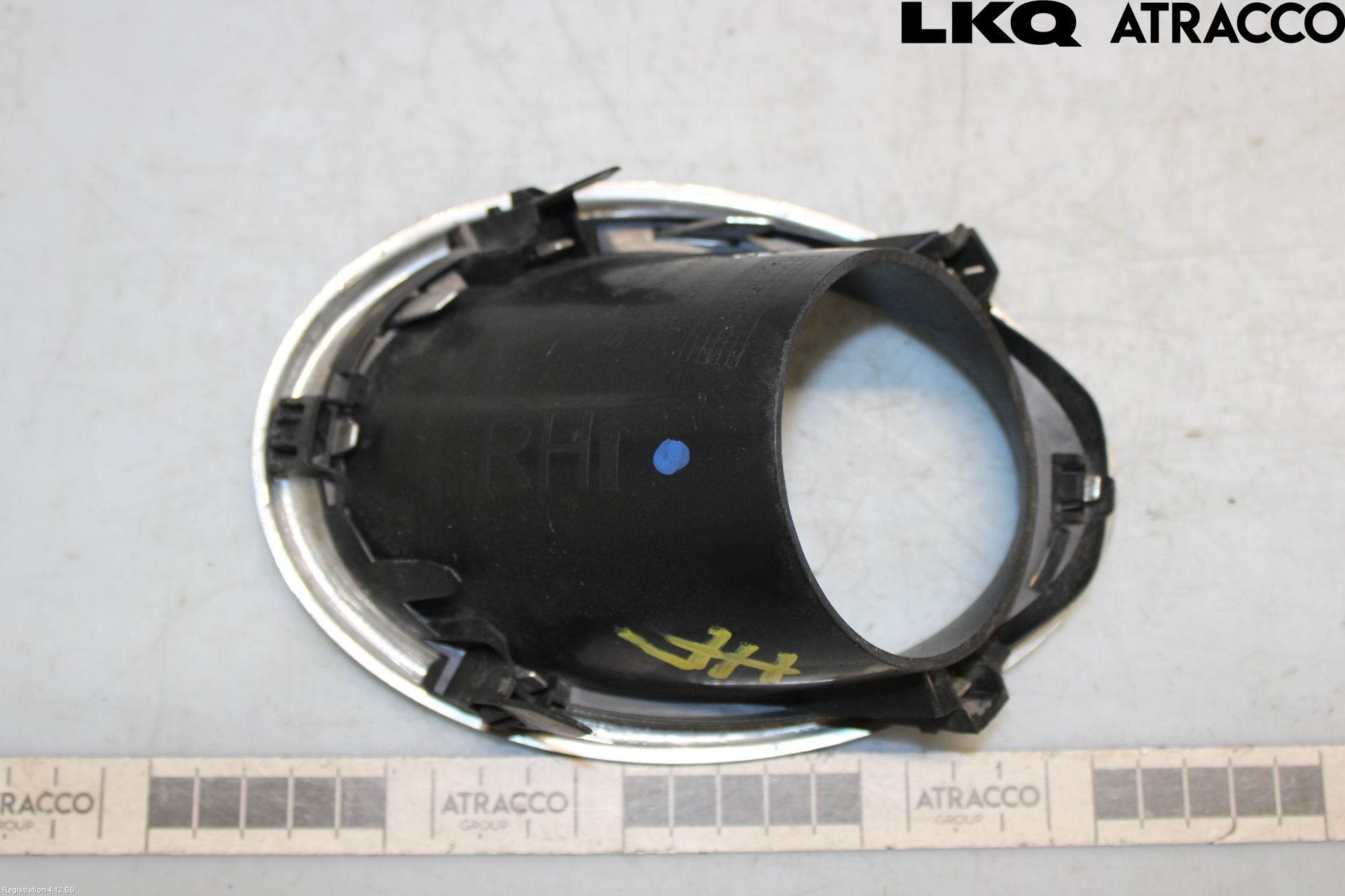 Nissan QASHQAI 14-17 Frontlykt Kurve-Tåkelys Ramme