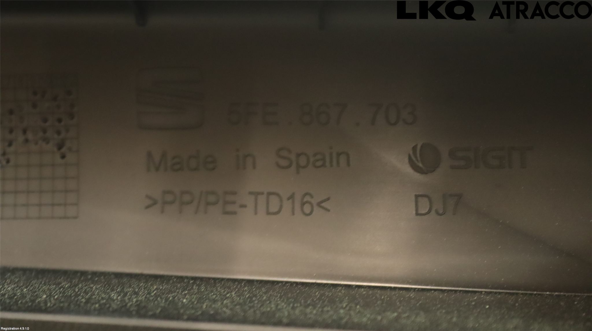 Seat LEON 20- Innr Bakluketrekk