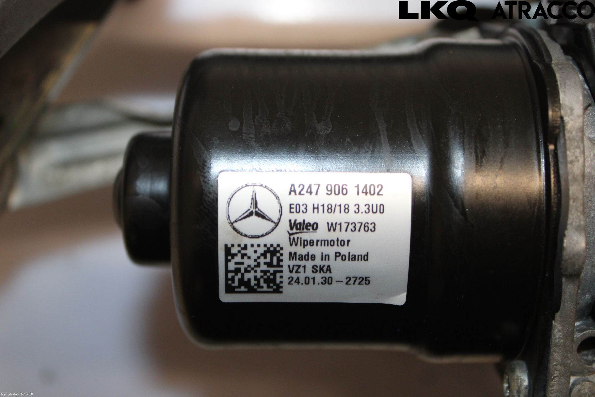 Mercedes-Benz MB EQB (X243) 22- Viskeroverføring Frontrute