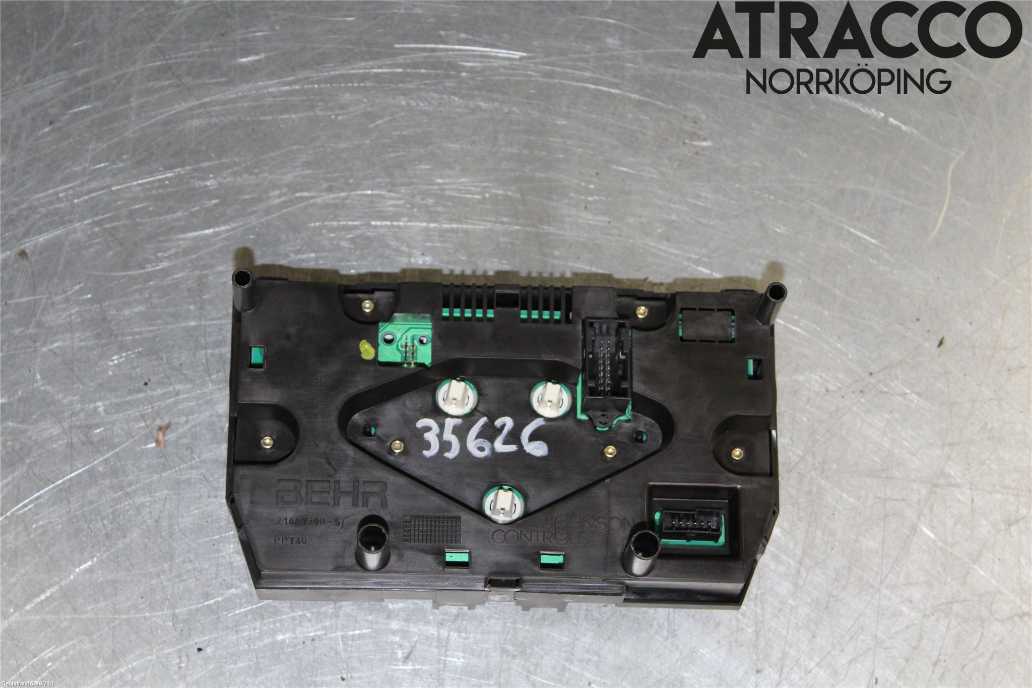 Peugeot 307     01-05 Varmeapparat Panel(Regulering)