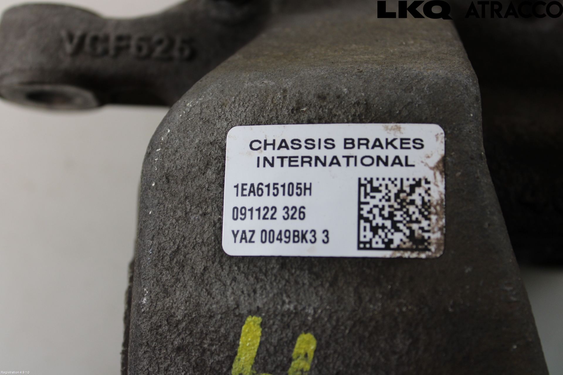 Volkswagen VW ID.4 21- Bremsecaliper Foran Venstre