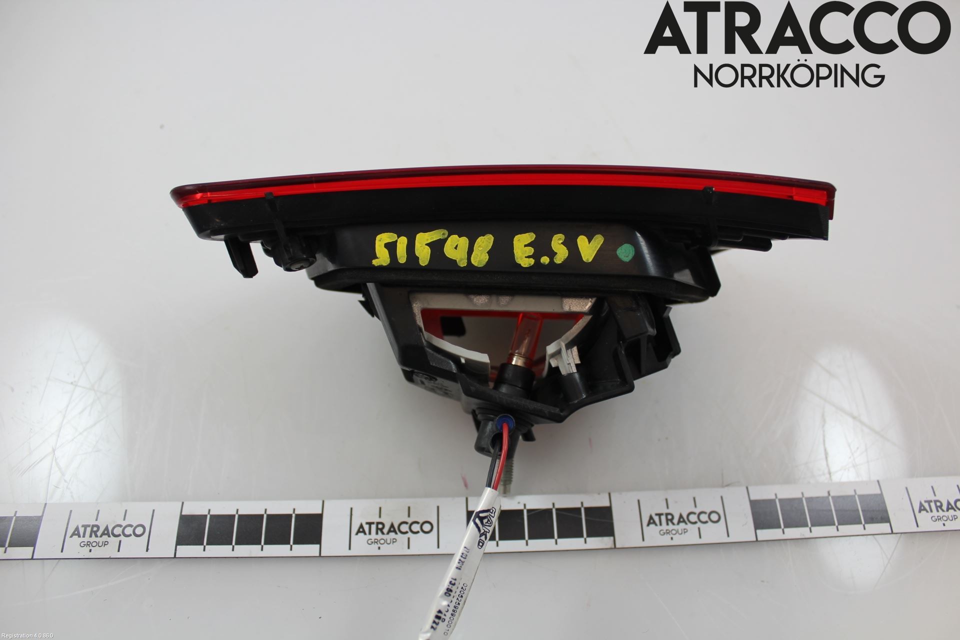Renault CLIO IV 12-16 Baklykt Venstre  På Luke(Indre