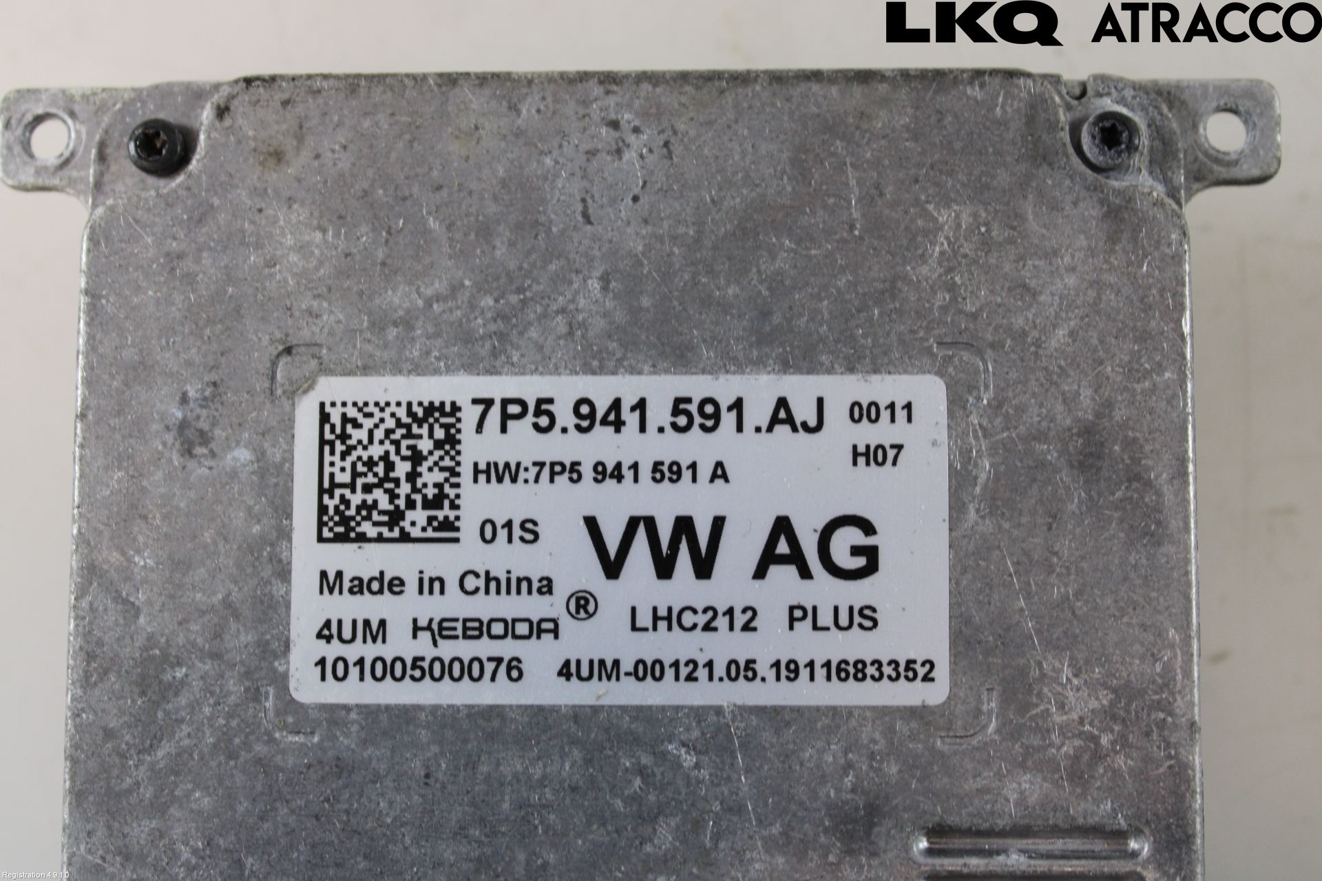 Volkswagen VW GOLF / E-GOLF VII 13-20 Styreenhet Xenon