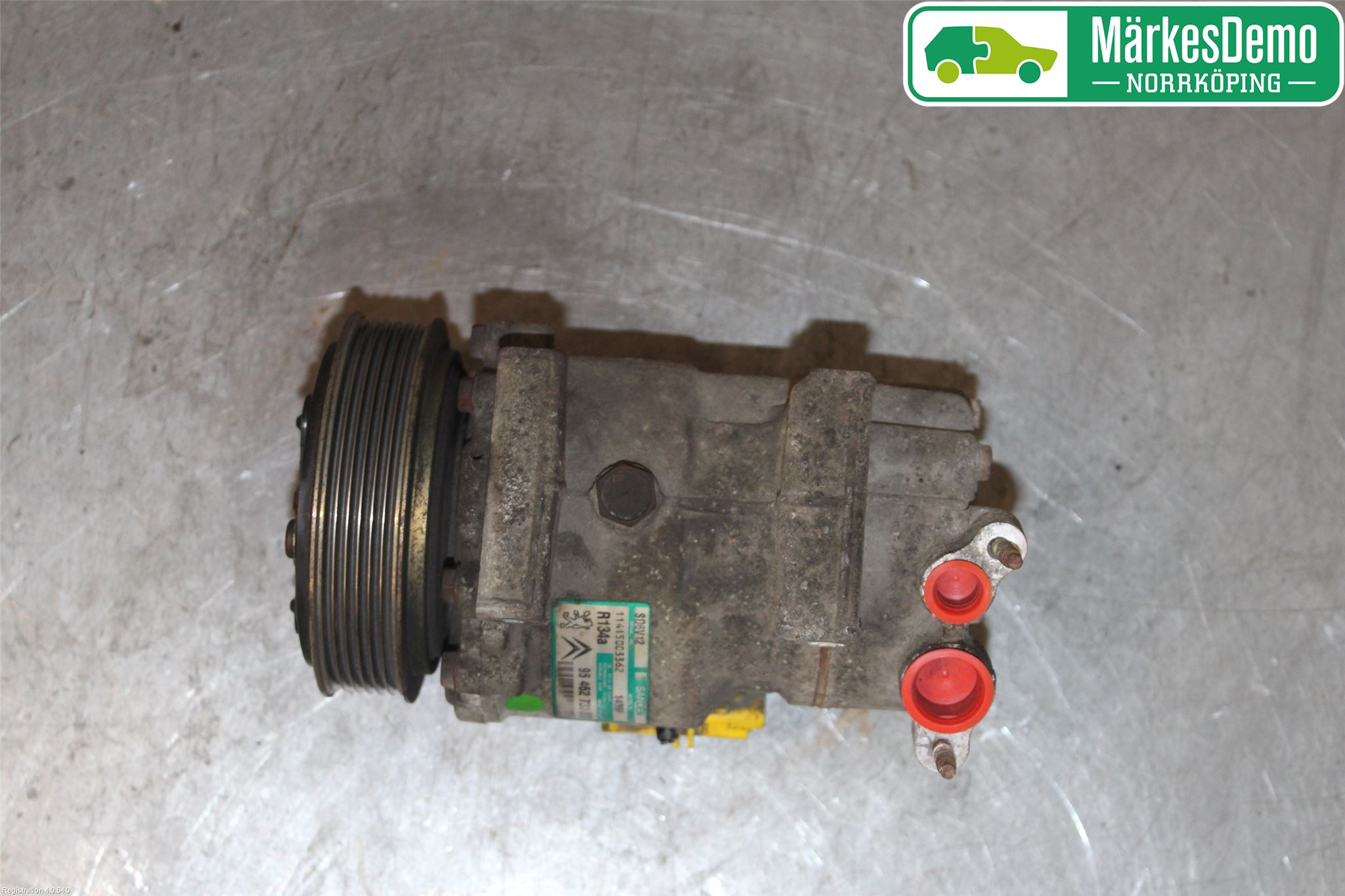 Citroen C3 -04 Varme Ac Kompressor