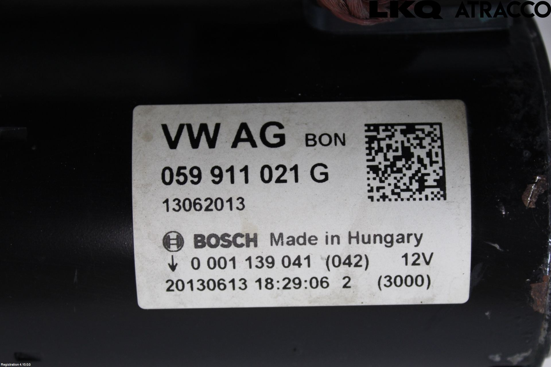 Audi A7/S7 4G 11-17 Startmotor Diesel