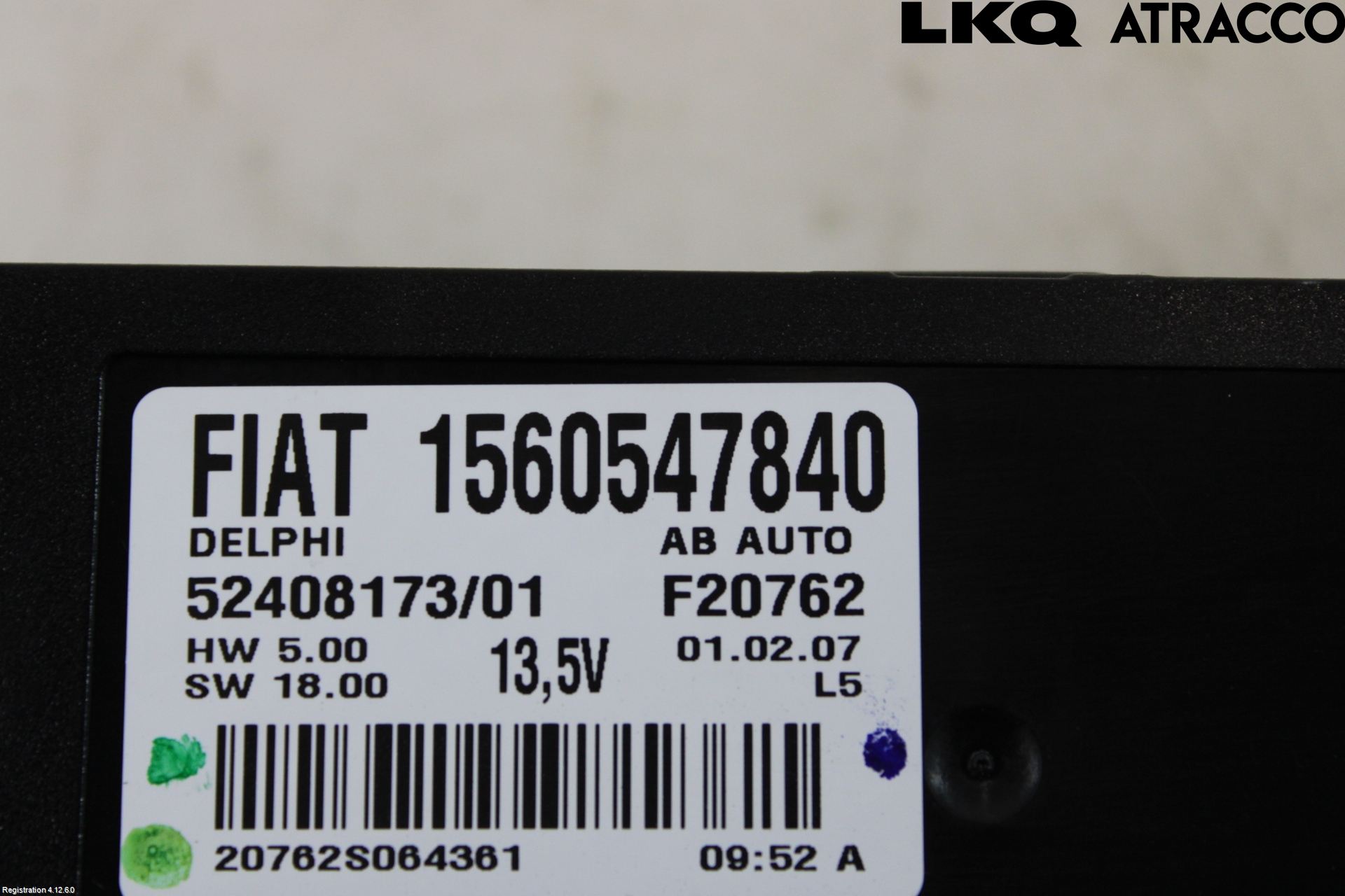 Alfa 159 Varmeapparat Panel(Regulering)