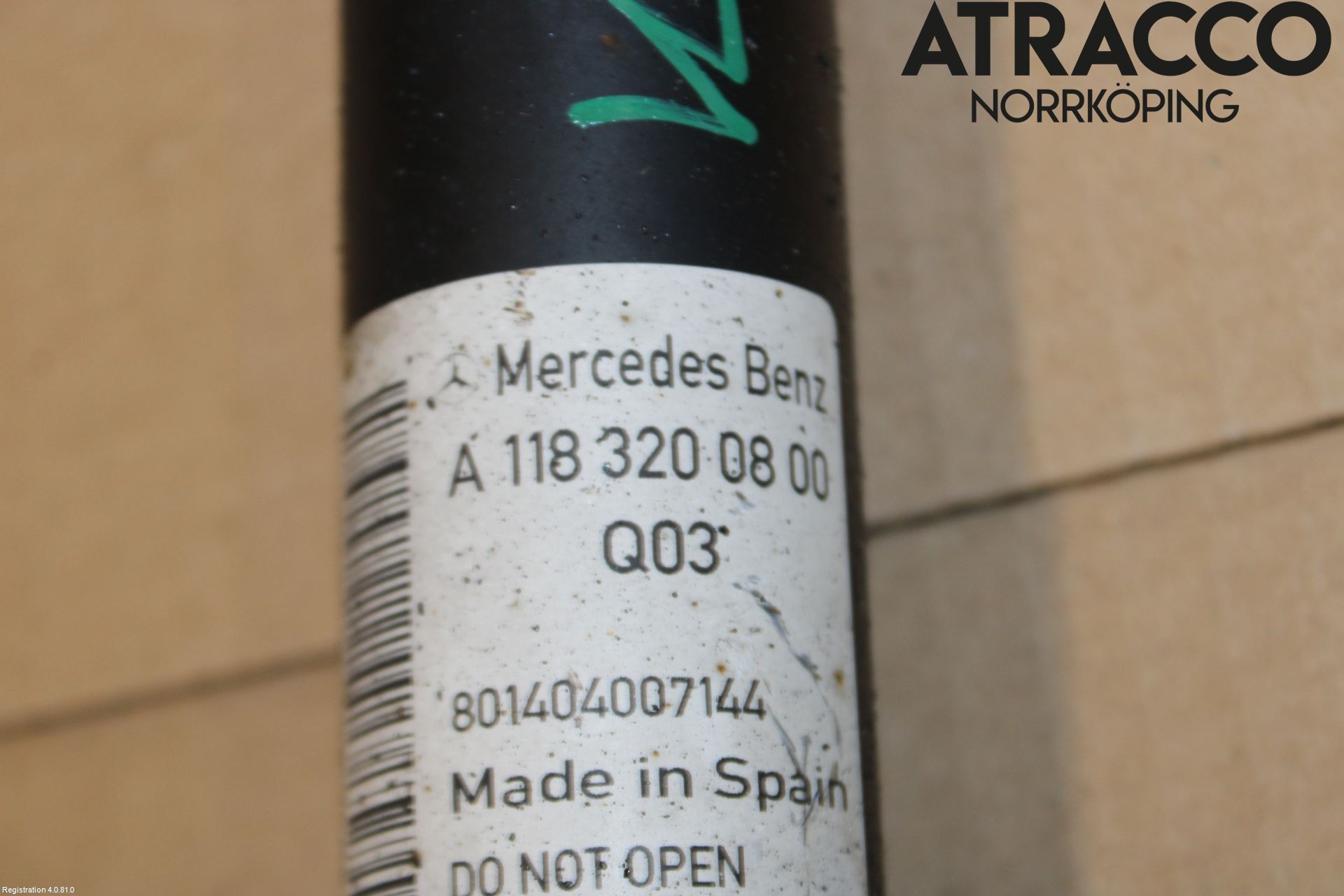 Mercedes-Benz MB CLA-KLASS (C118/X118) 19- Støtdemper Bak