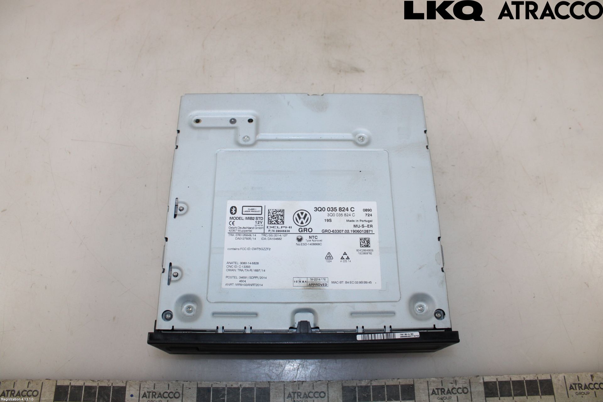 Volkswagen VW TIGUAN 16-24 Stereo Radio Med Cd