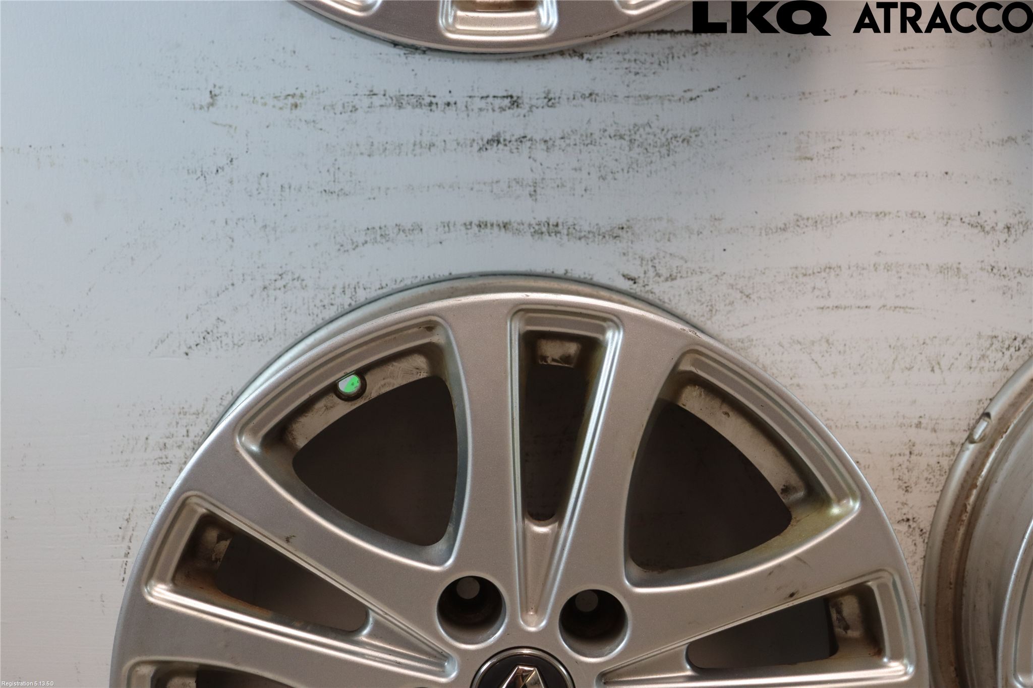 Renault MEGANE III 09-15 Felg Aluminium Sett 4Stk