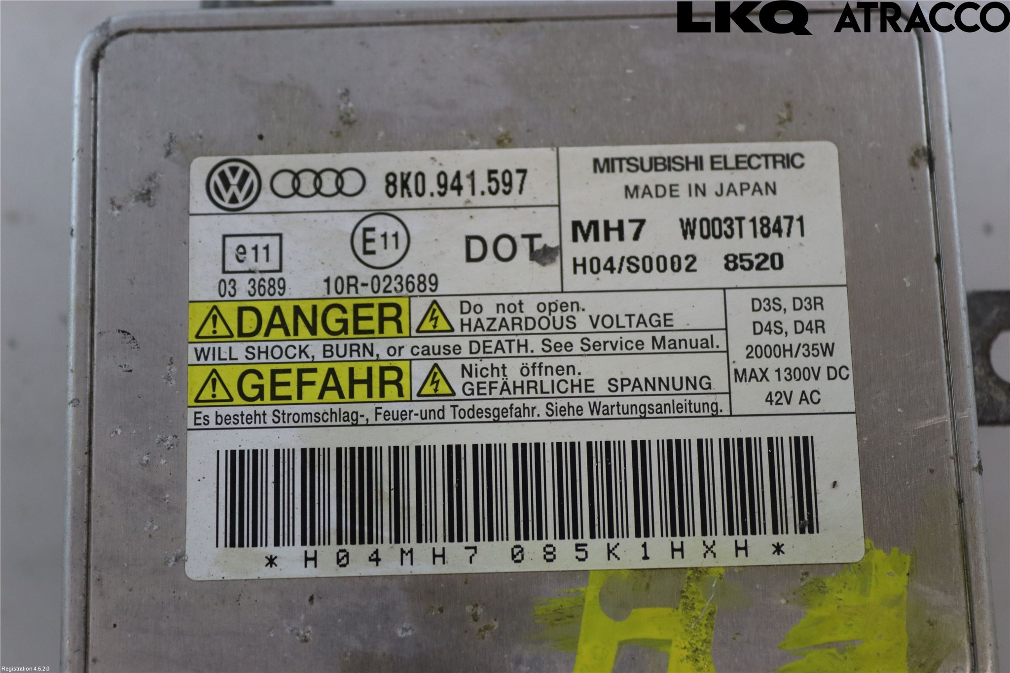 Audi A4/S4 08-11 Styreenhet Xenon