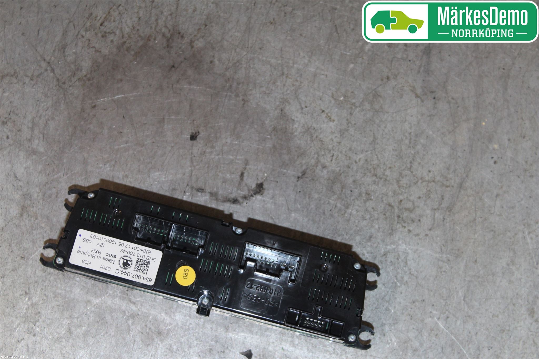 Skoda SCALA 19- Varmeapparat Panel(Regulering)