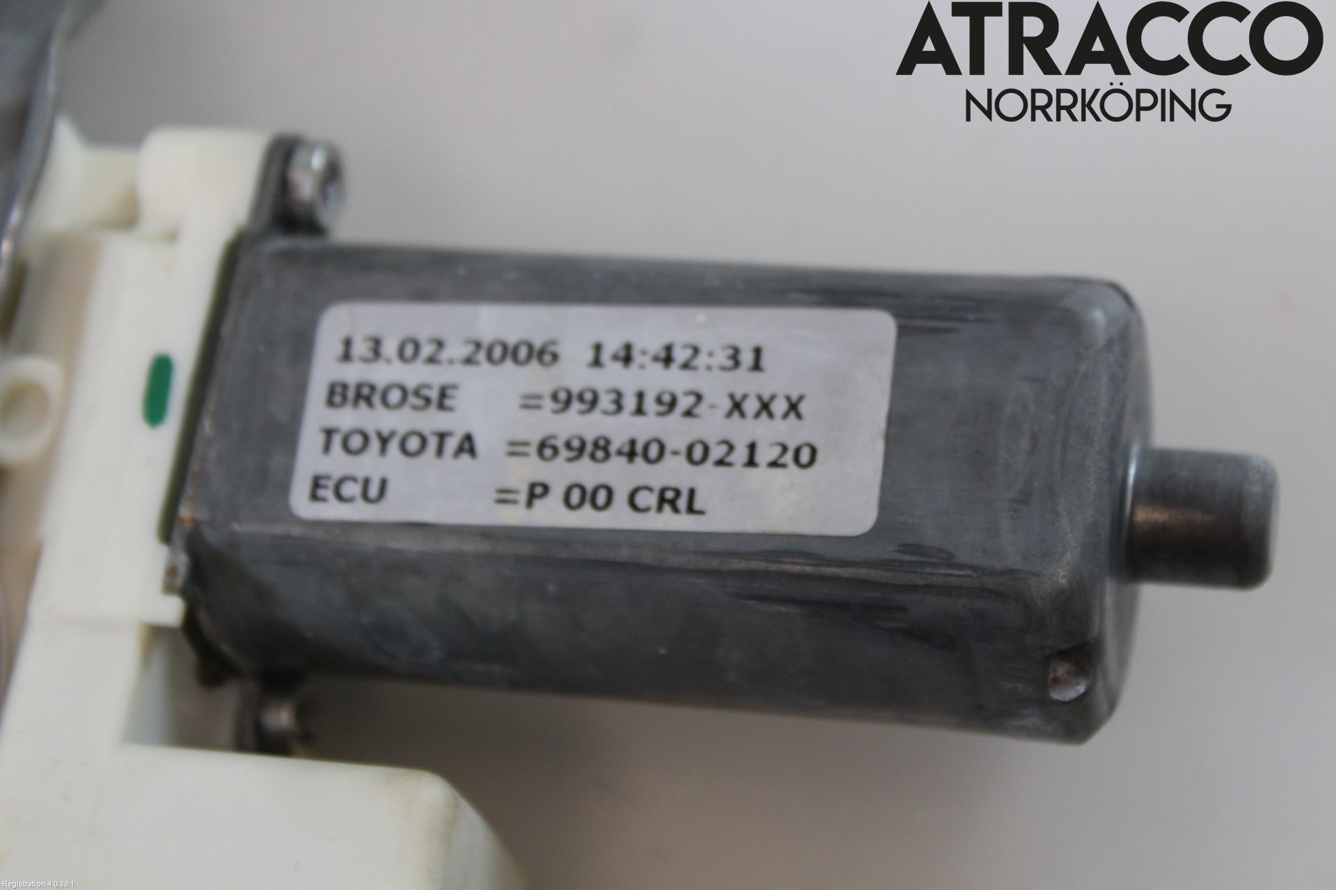 Toyota COROLLA 02-07 Vindusheis El Komp