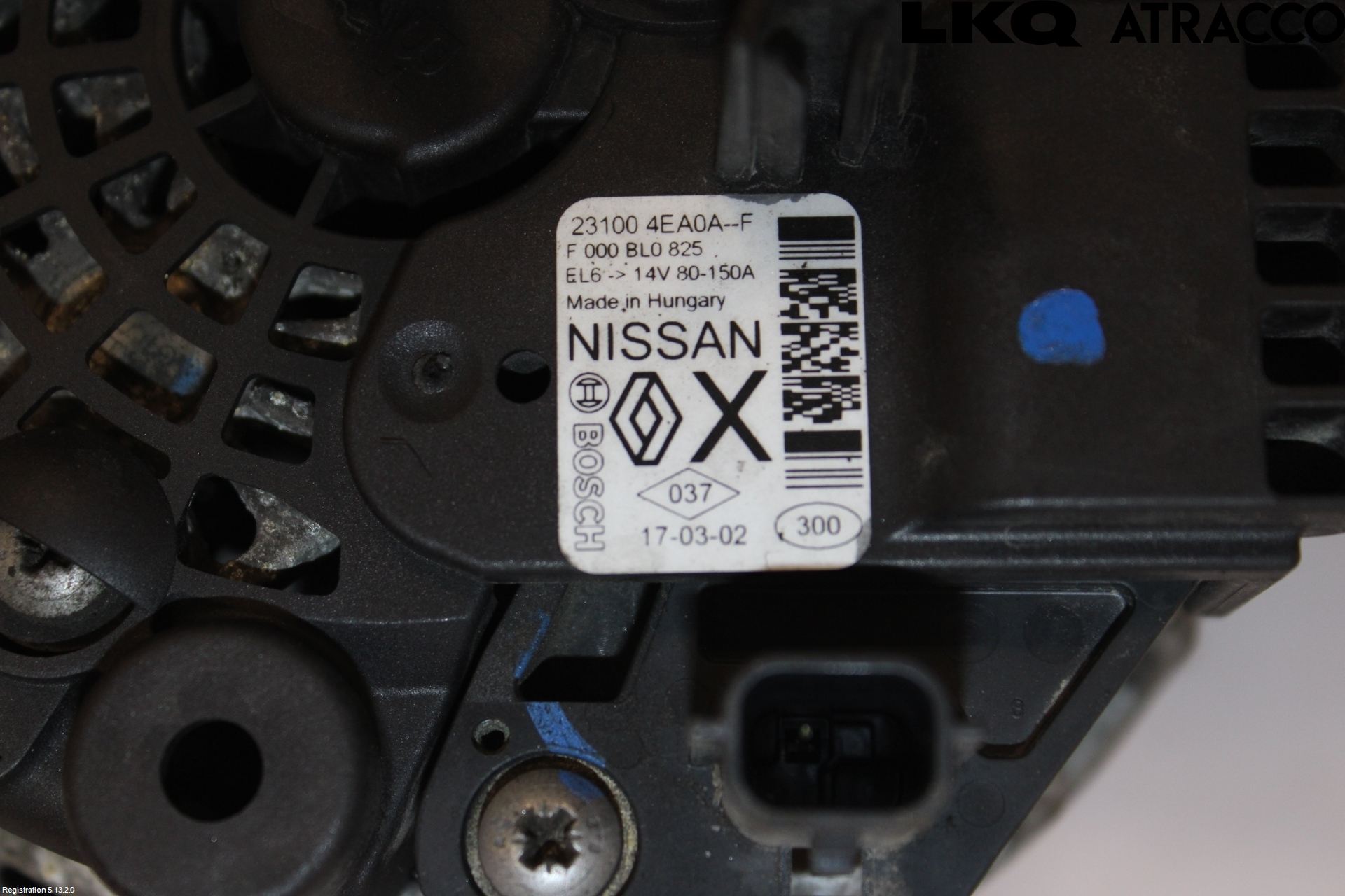 Nissan QASHQAI 14-17 Dynamo