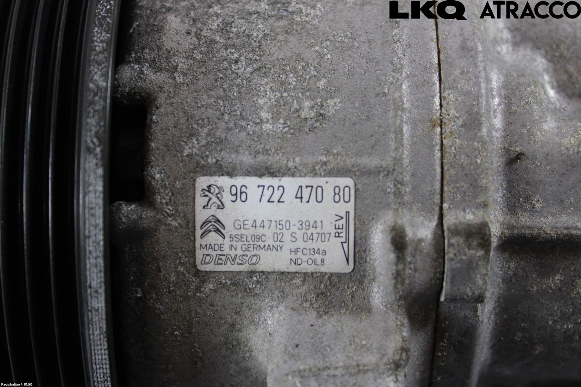 Peugeot 208 12-15 Varme Ac Kompressor