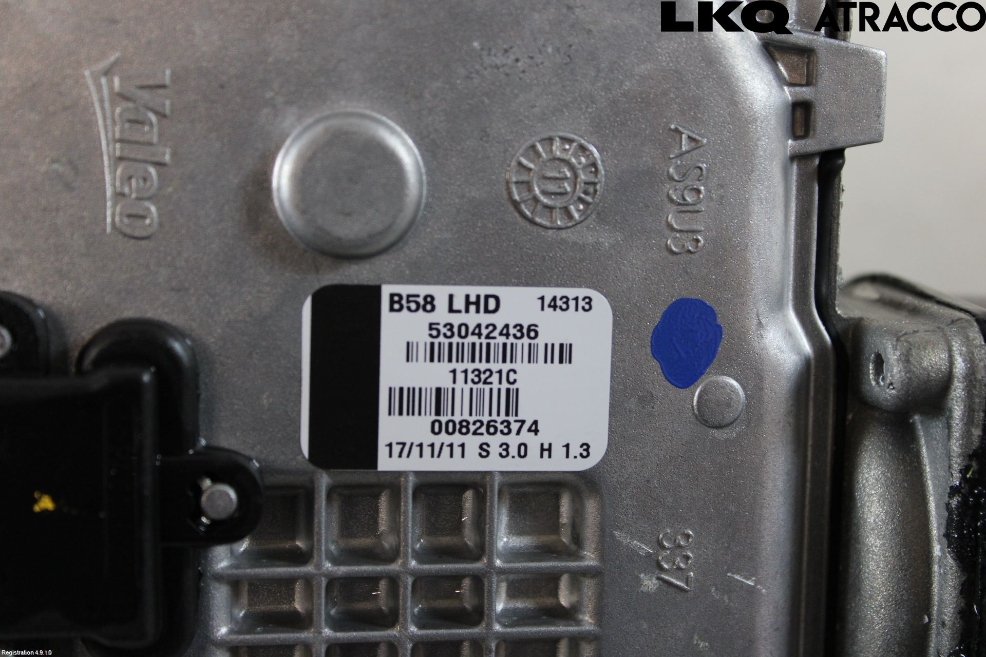 Citroen C4 PICASSO 06-13 Viskermotor Frontrute