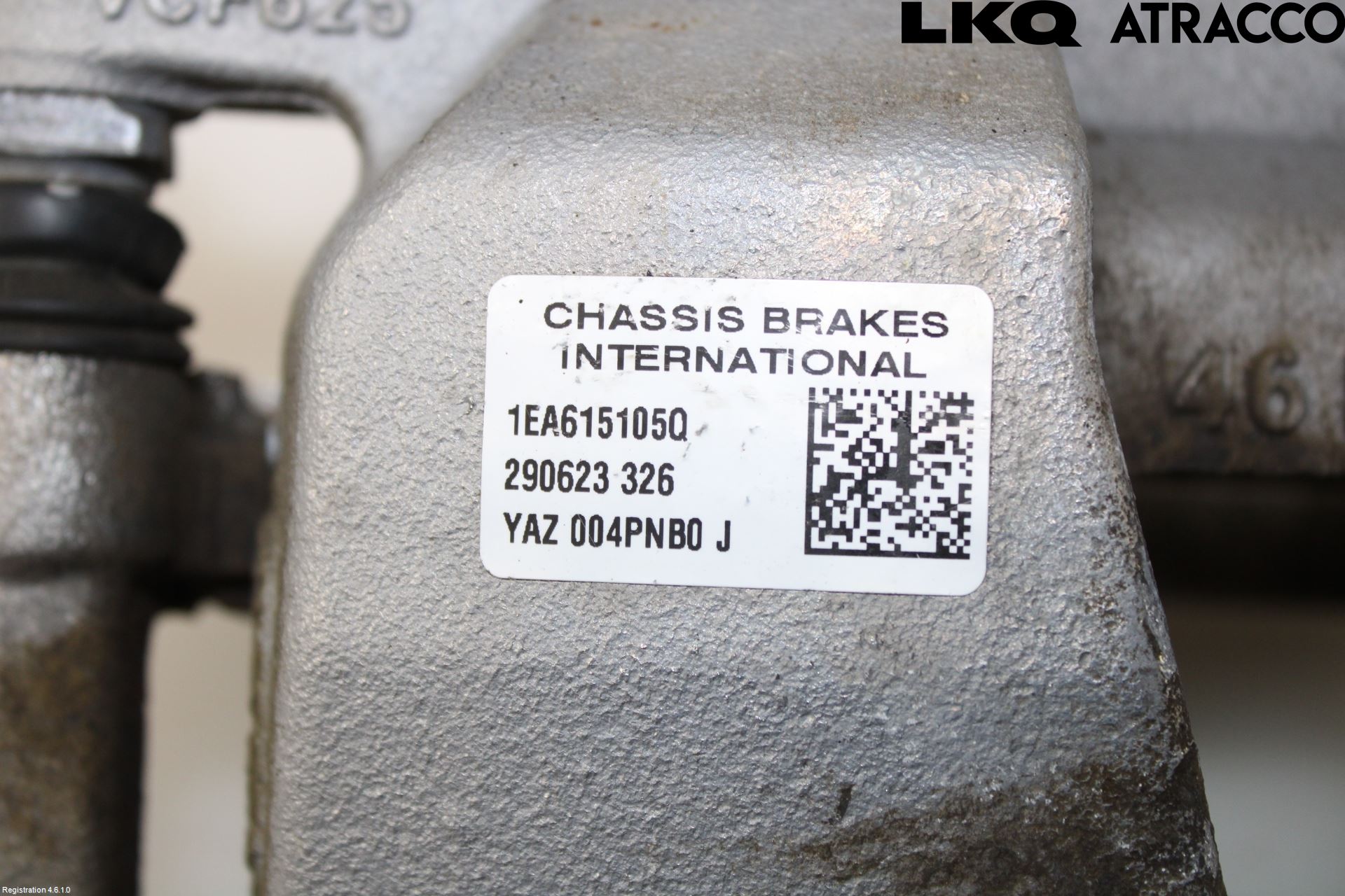 Volkswagen VW ID.4 21- Bremsecaliper Foran Venstre