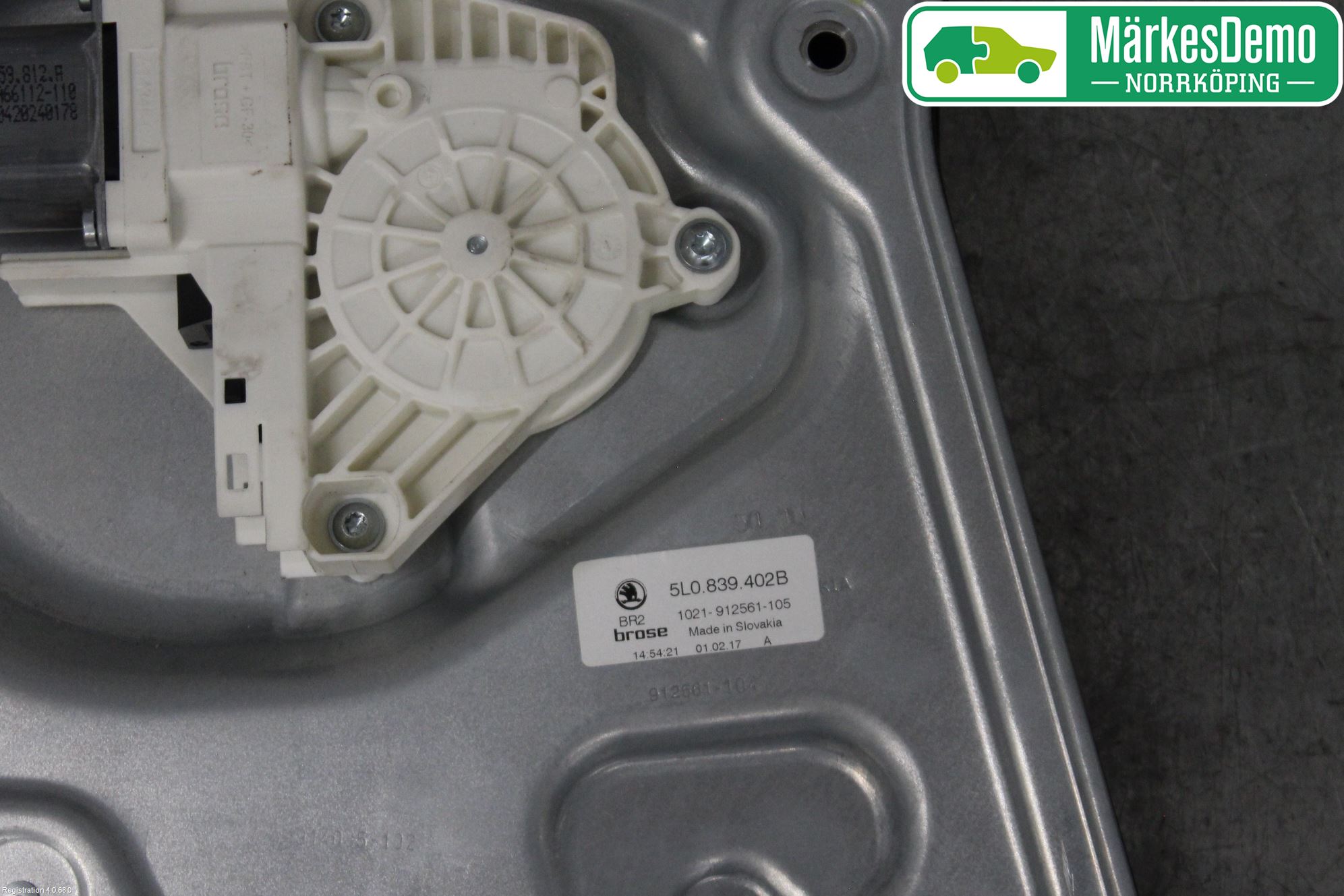Skoda YETI Vindusheis El Komp