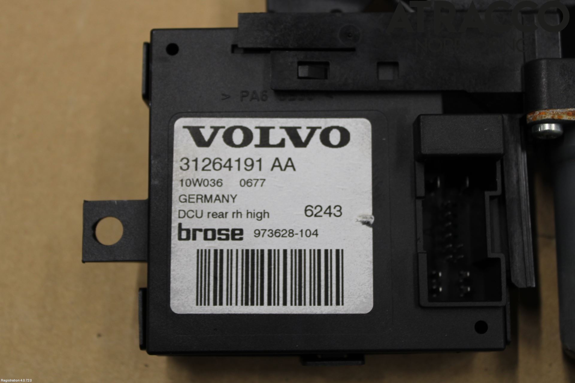 Volvo V50 08-12 Vindusheismotor