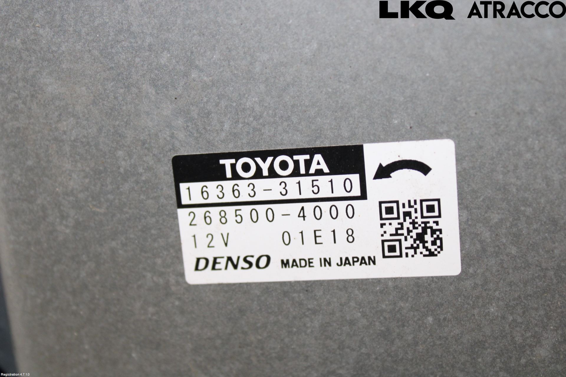 Lexus ES 250/300/330 Kjølevifte Elektrisk