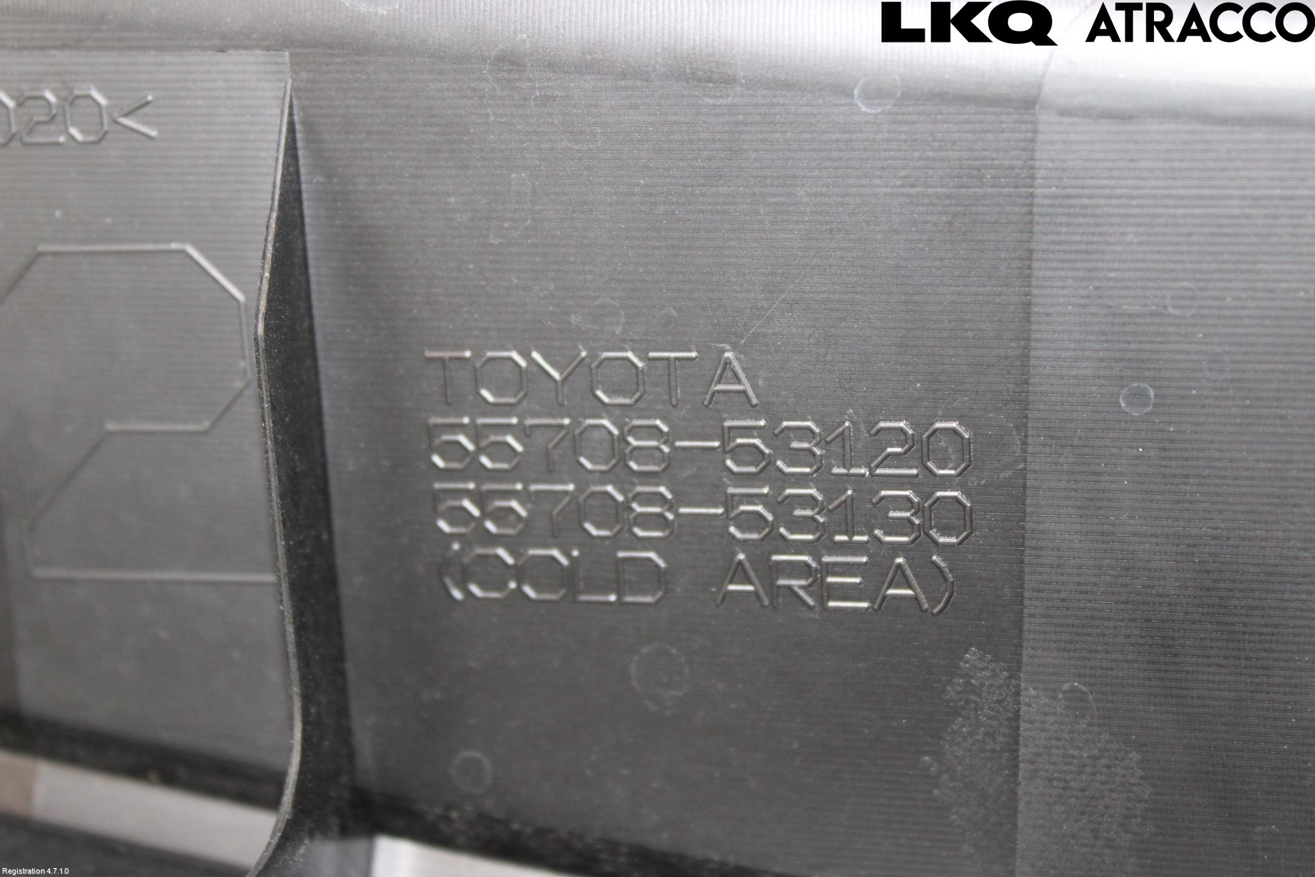 Lexus IS 250/350 14-20 Visker Deksel-Grill-Under Frr