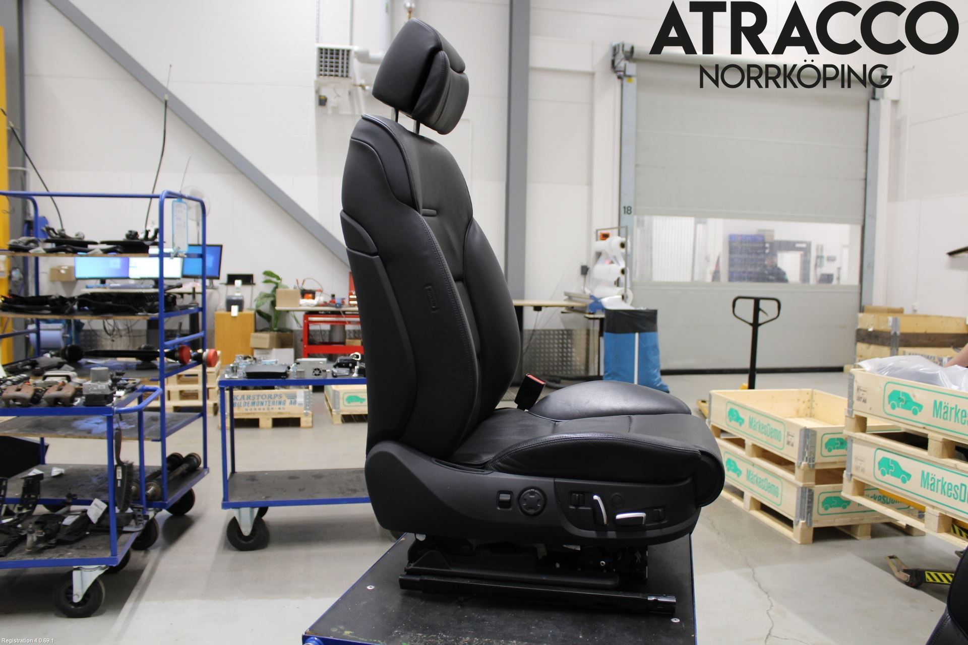 Audi A8/S8 4E  02-09 Innr Sete Foran Venstre