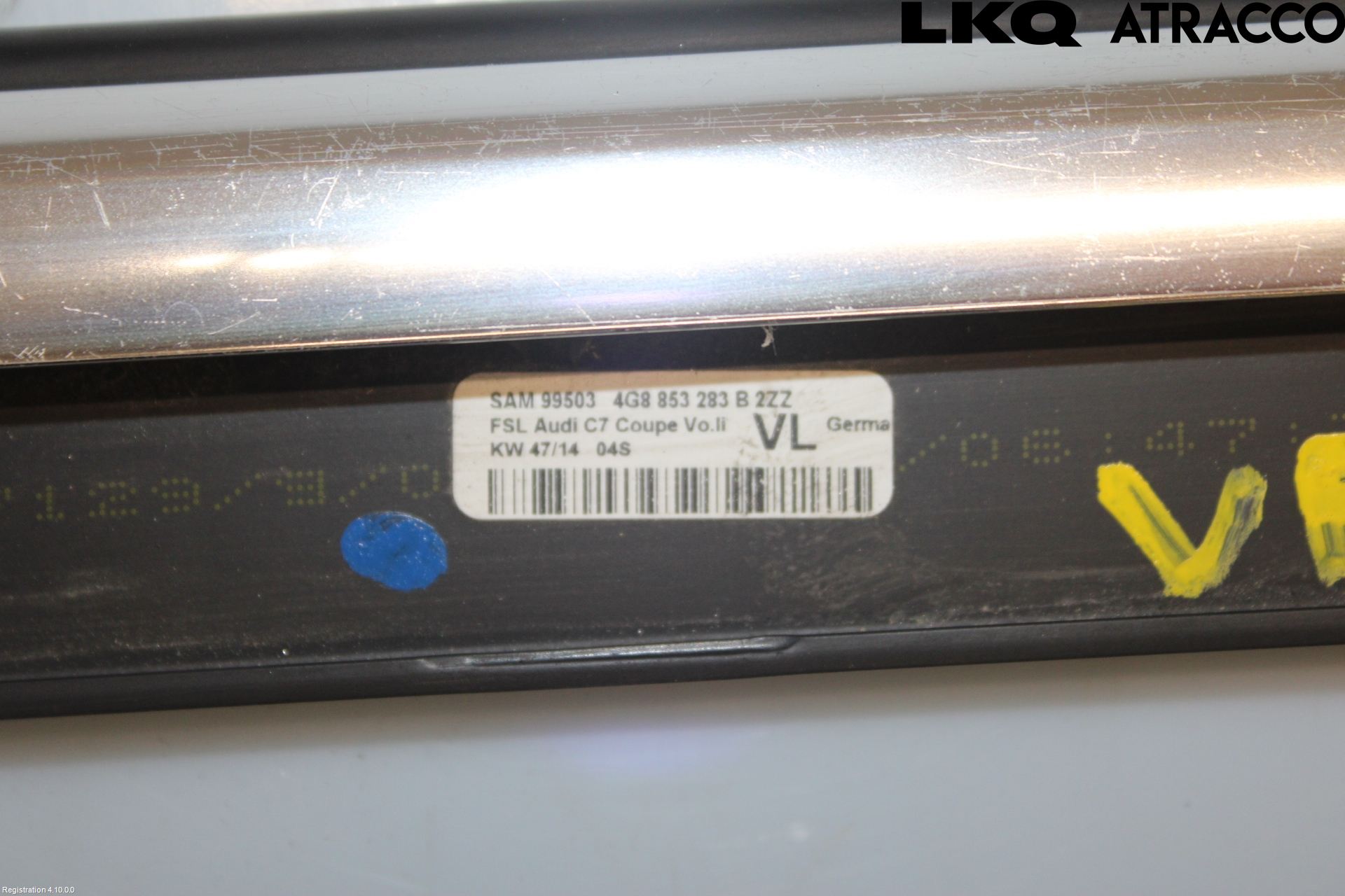 Audi A7/S7 4G 11-17 Dør Dekorlist Vf