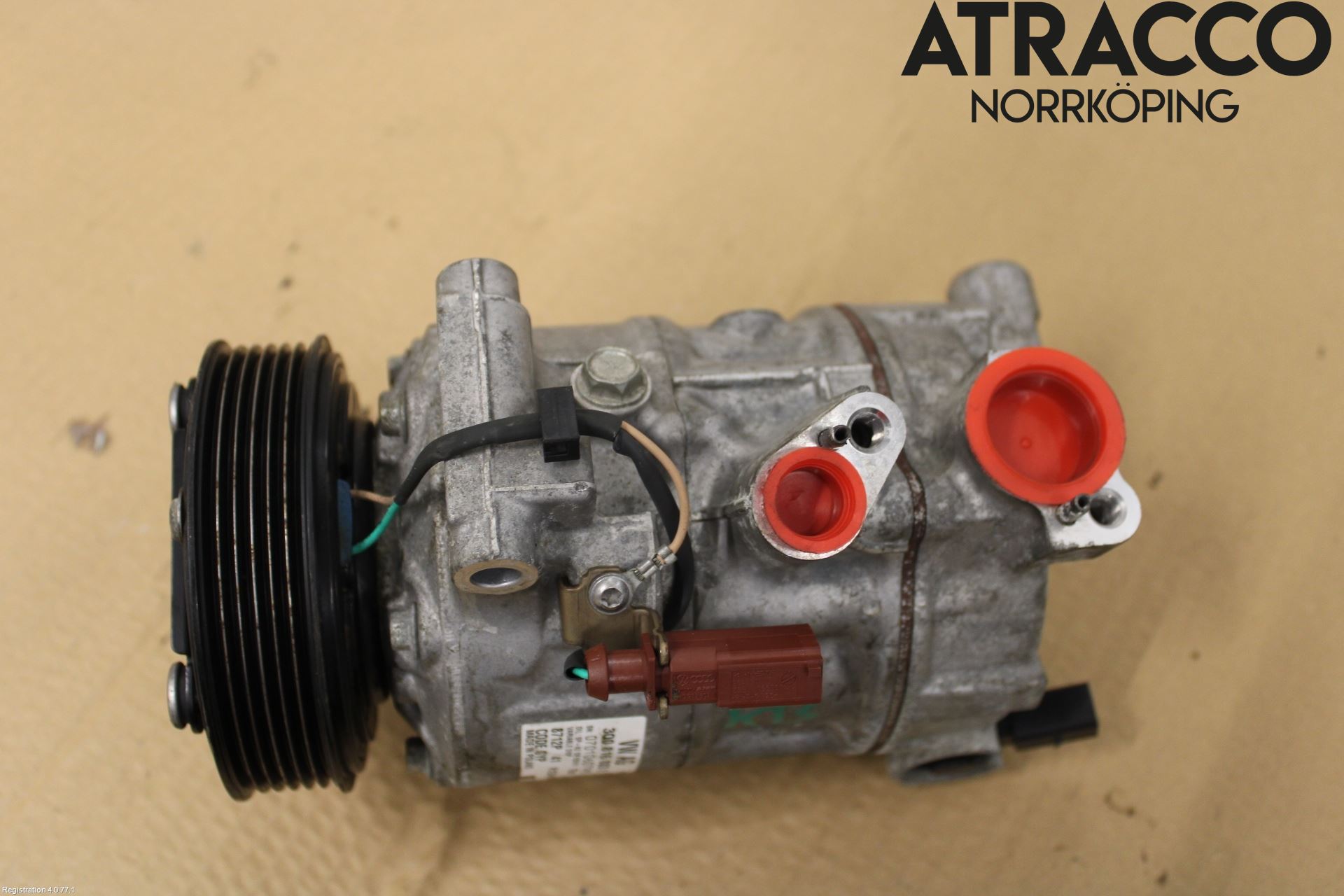 Volkswagen VW GOLF / E-GOLF VII 13-20 Varme Ac Kompressor