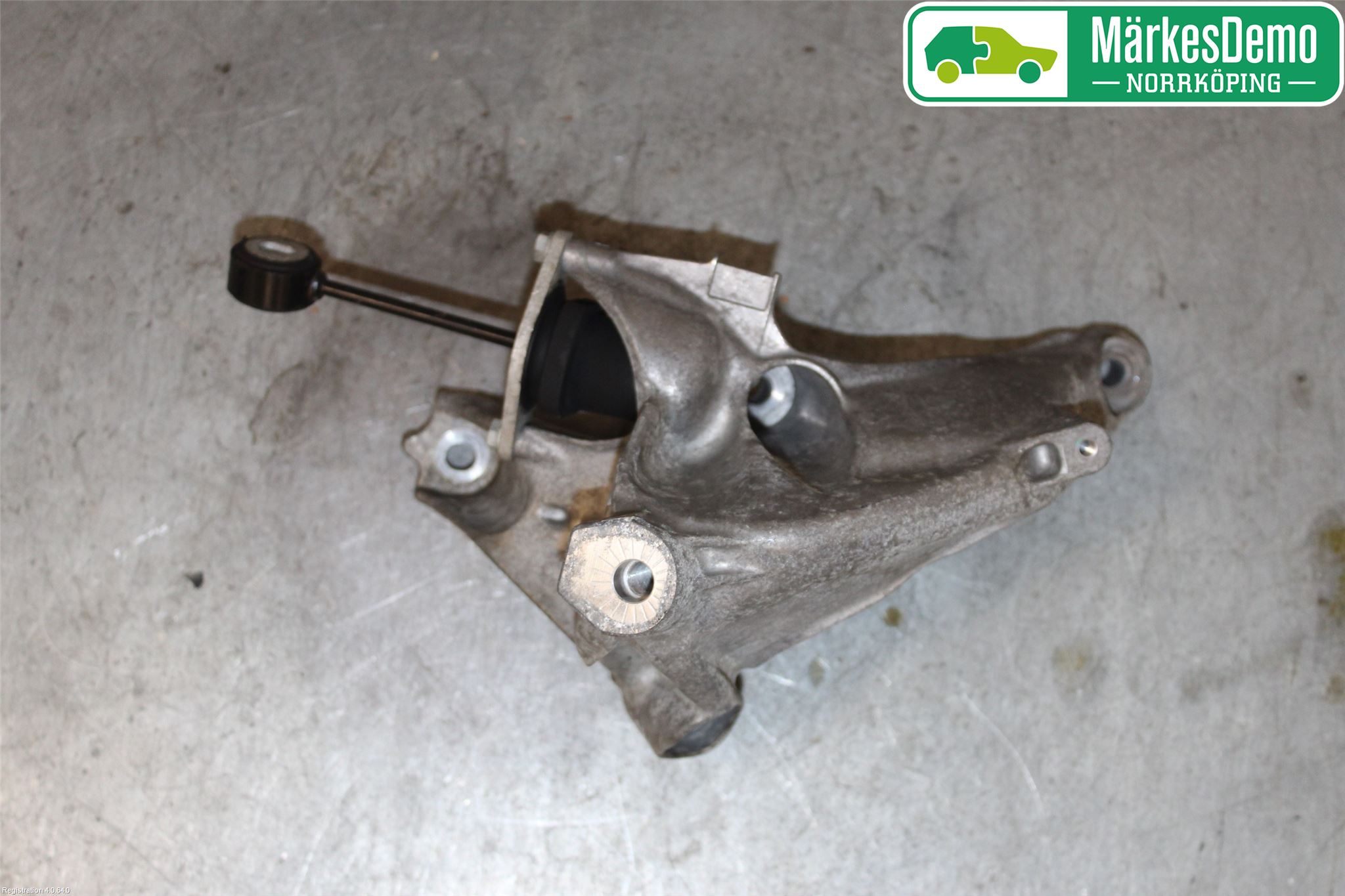Audi A4/S4 B9 16-19 Motor Feste Stål-Alu