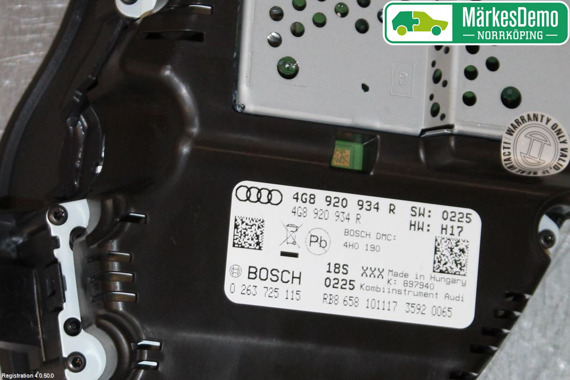 Audi A6/S6 4G 11-18 Instr Kombinert