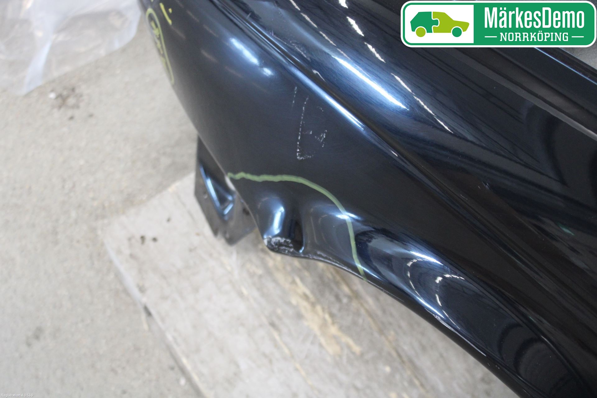 Jaguar XJ X350        03-09 Skjerm Foran Venstre