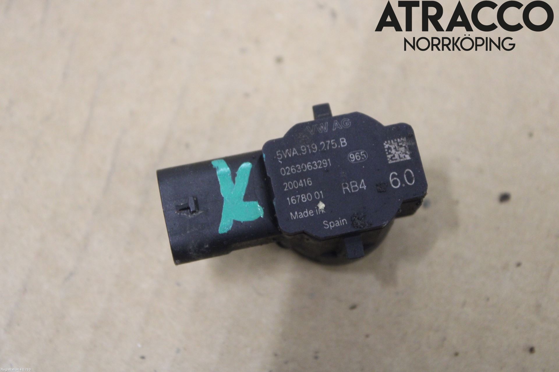 Skoda OCTAVIA (NX) 20- Sensor Ryggesensor