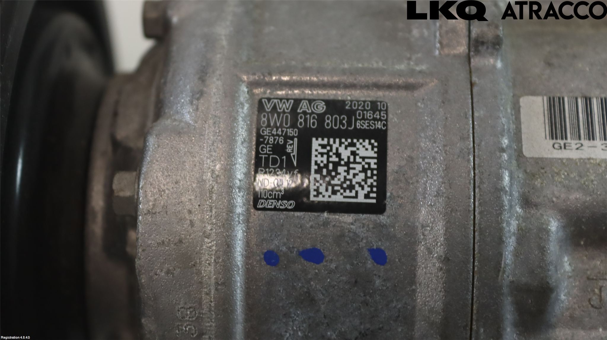 Audi A5 17- Varme Ac Kompressor